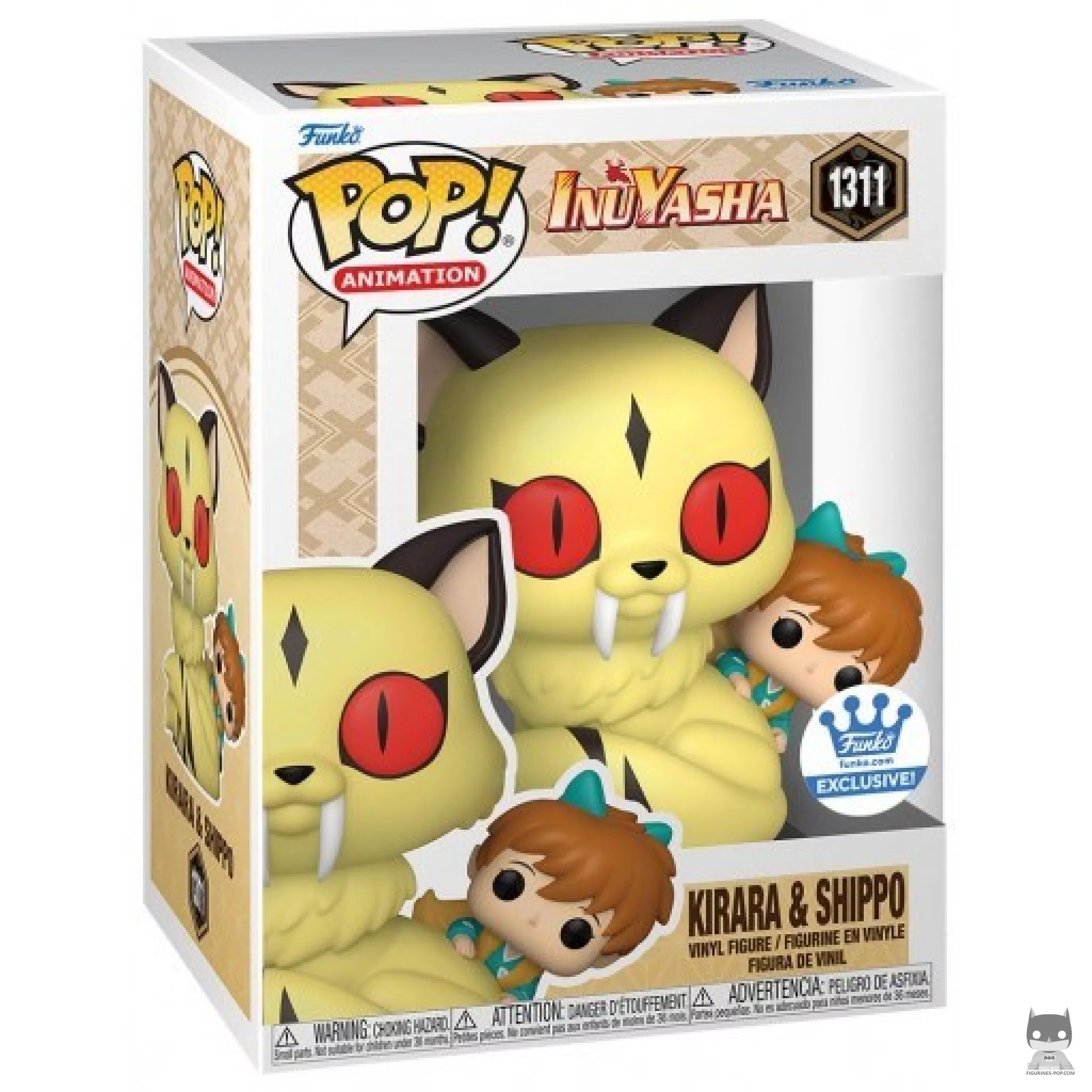Figura Funko Pop! Kirara & Shippo en su caja