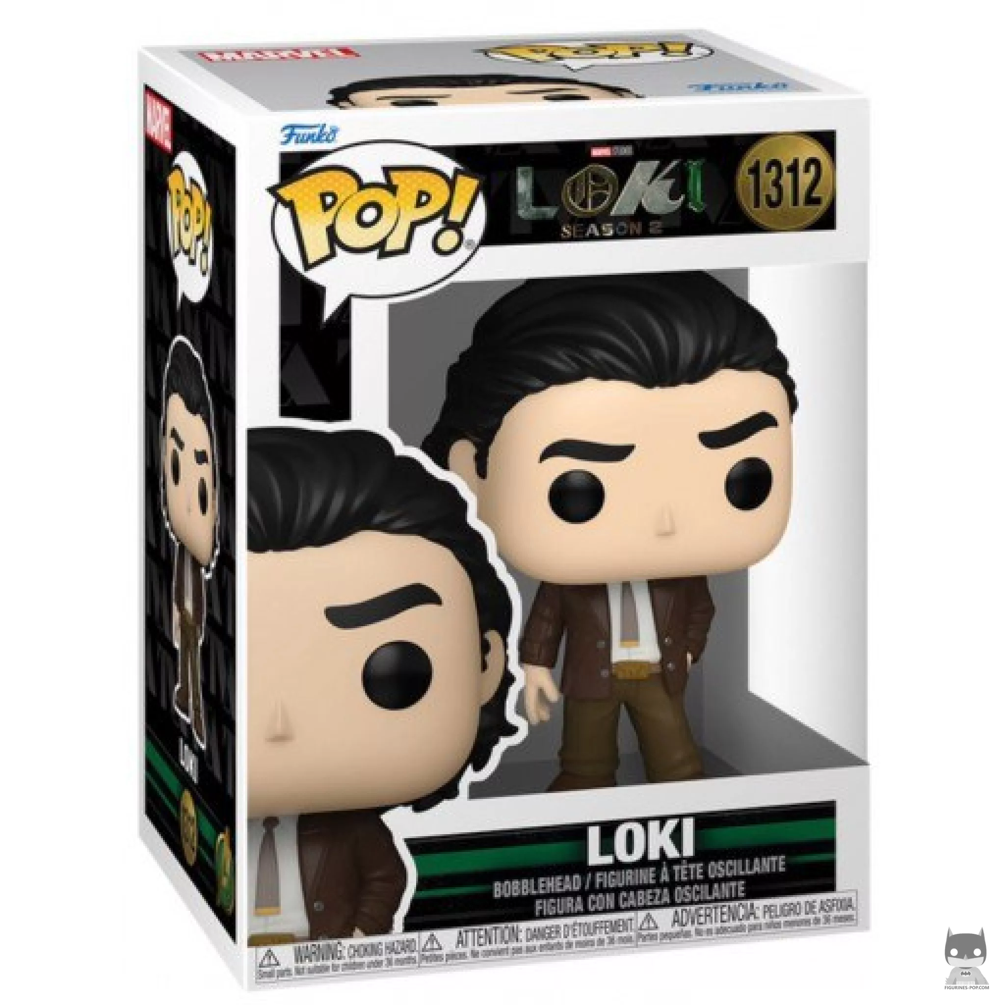 Figura Funko Pop! Loki en su caja