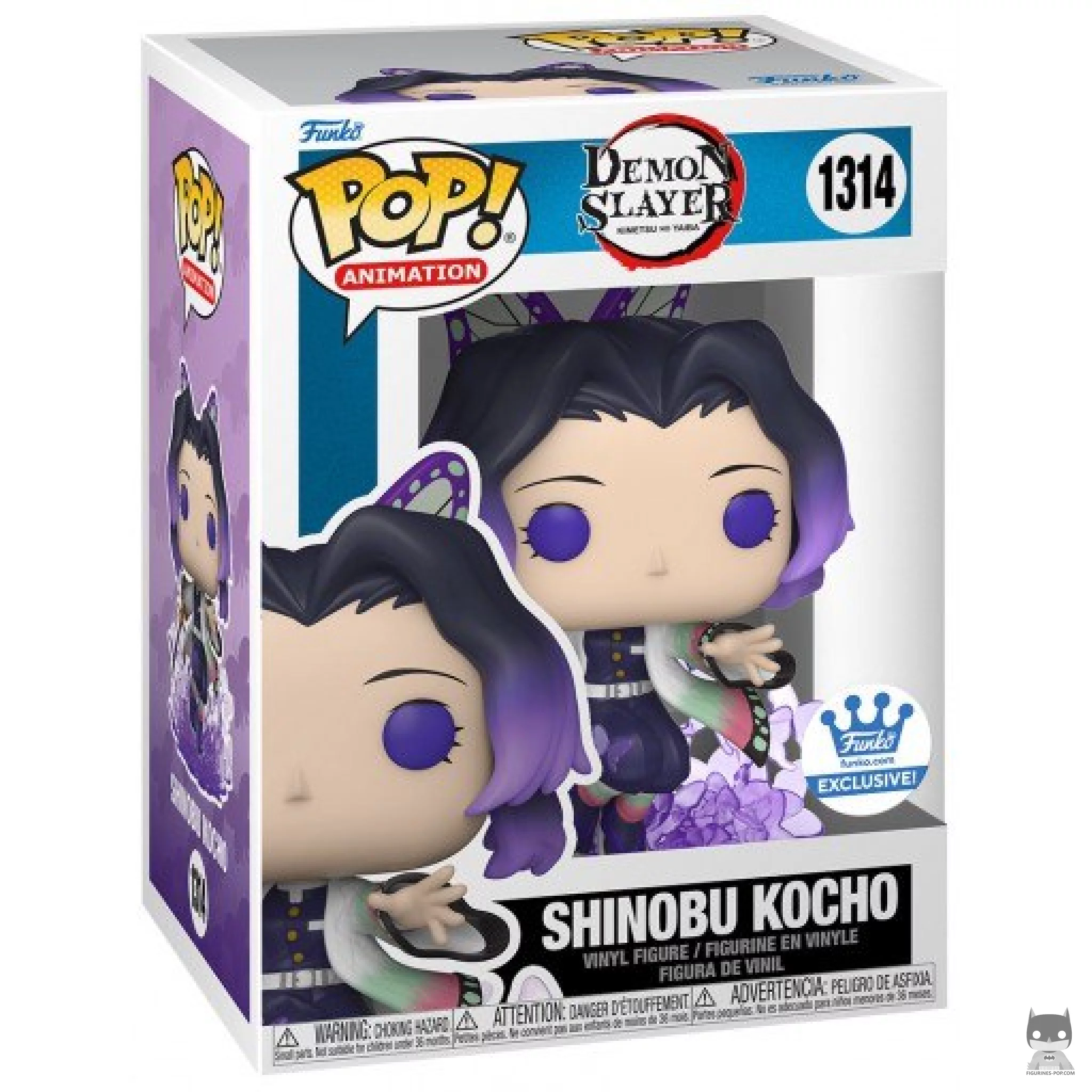 Figura Funko Pop! Shinobu Kocho en su caja