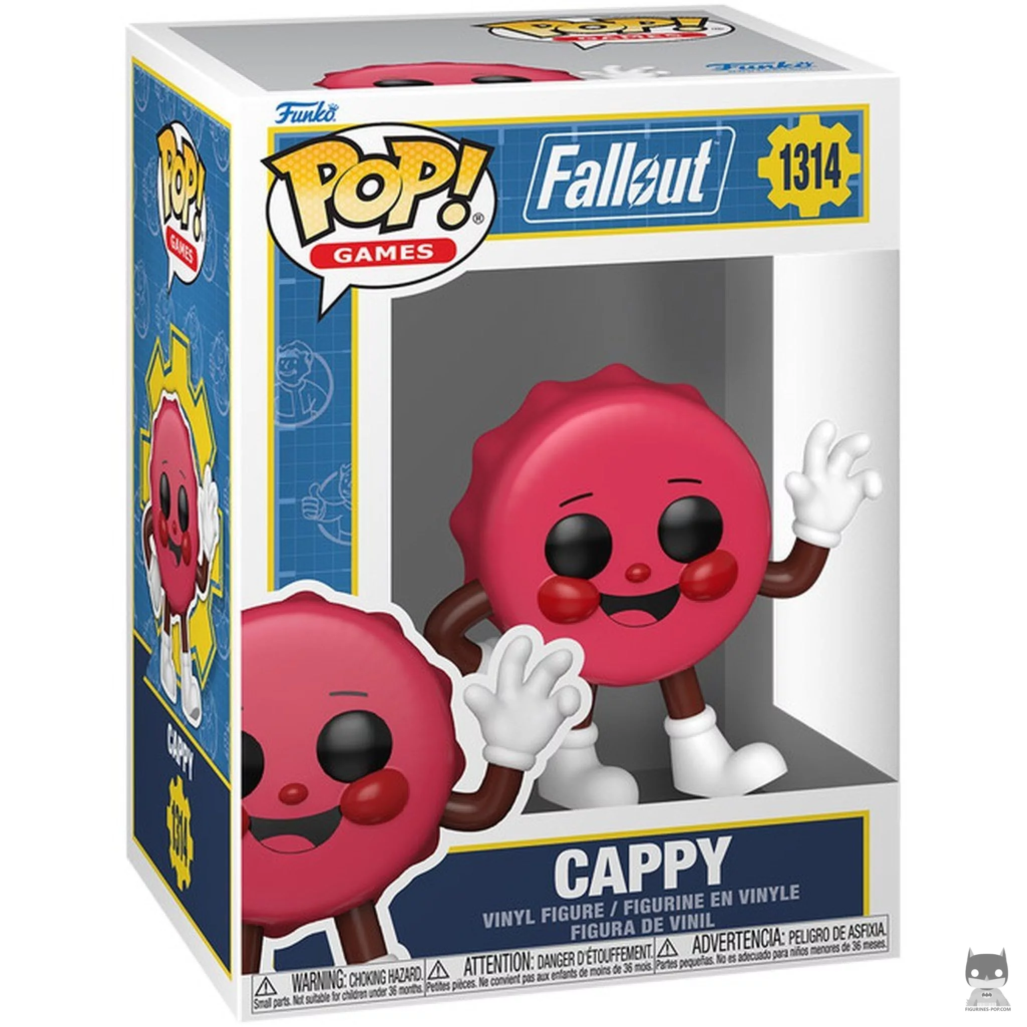 Figura Funko Pop! Cappy en su caja