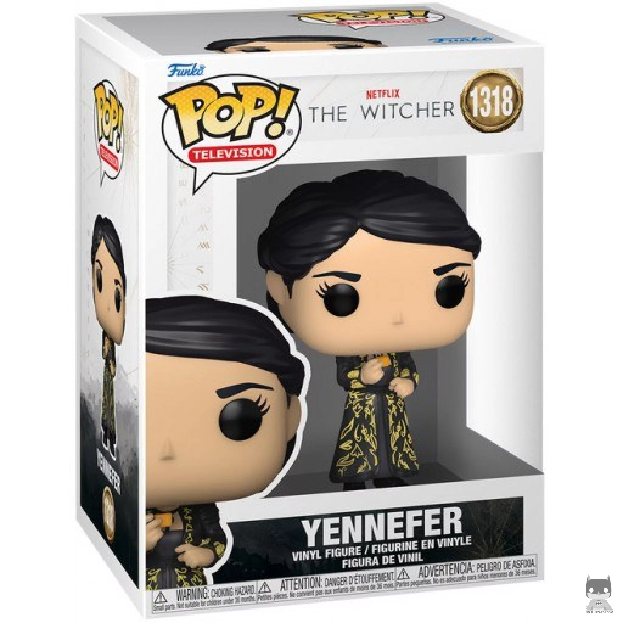 Figura Funko Pop! Yennefer en su caja