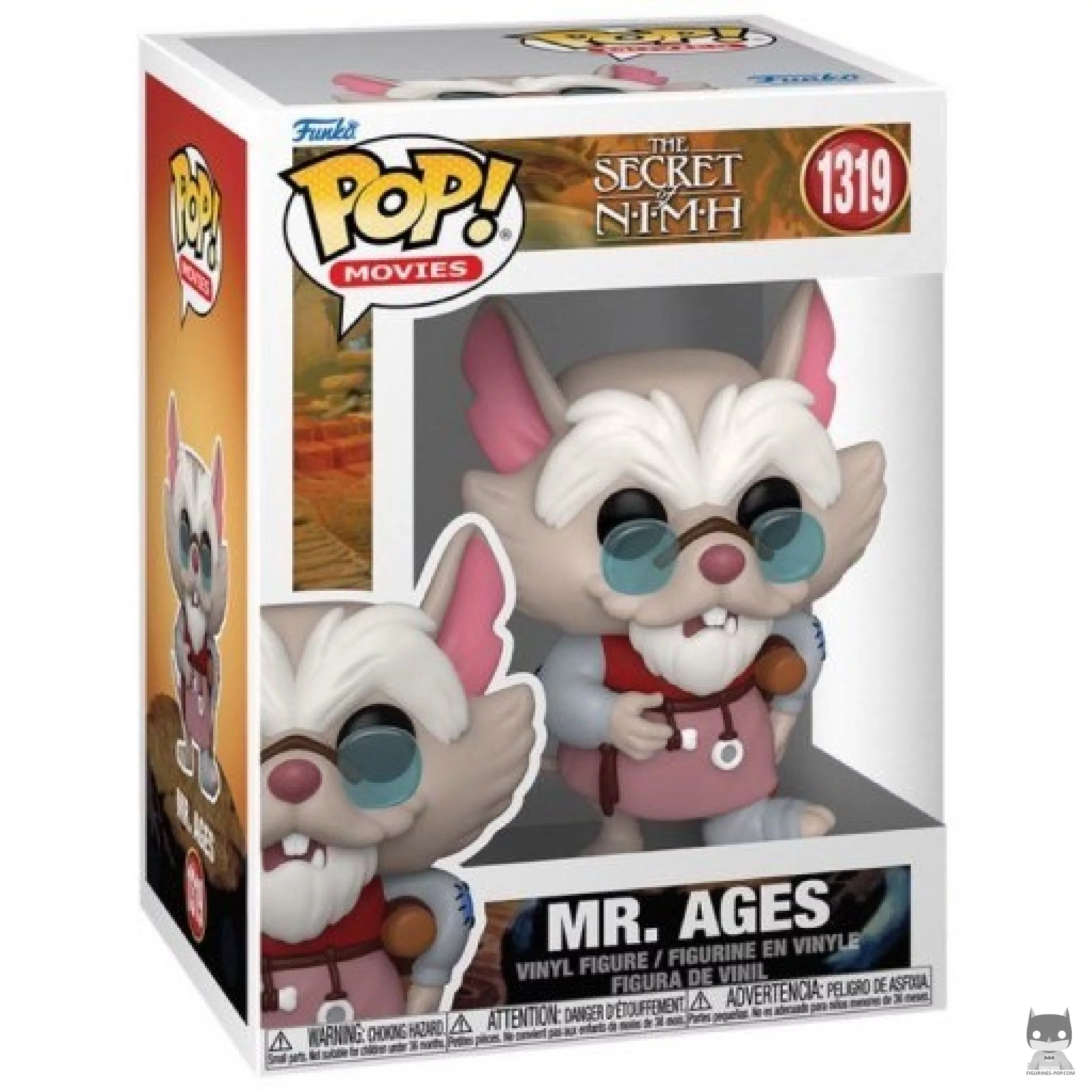 Figura Funko Pop! Señor Ages en su caja