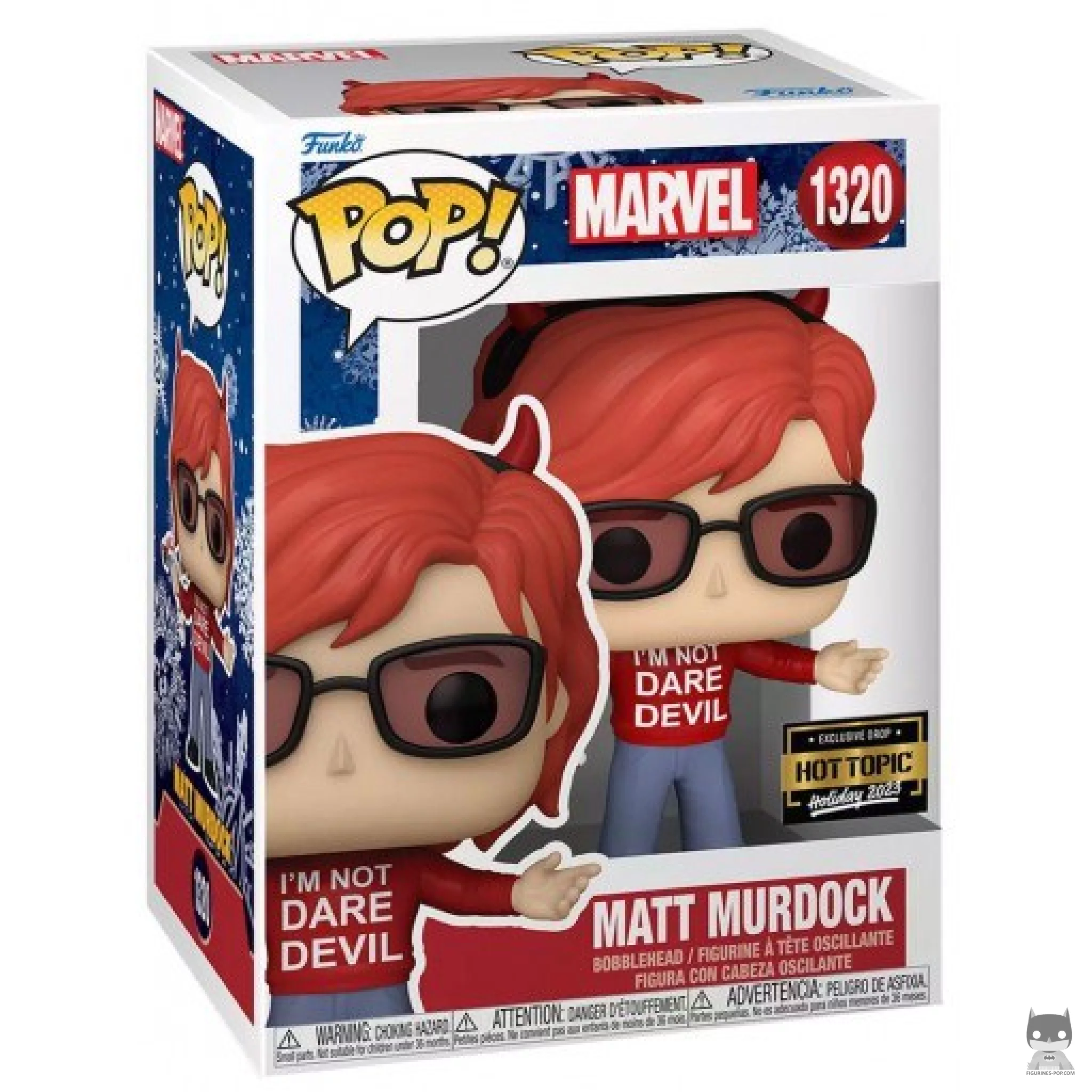 Figura Funko Pop! Matt Murdock en su caja