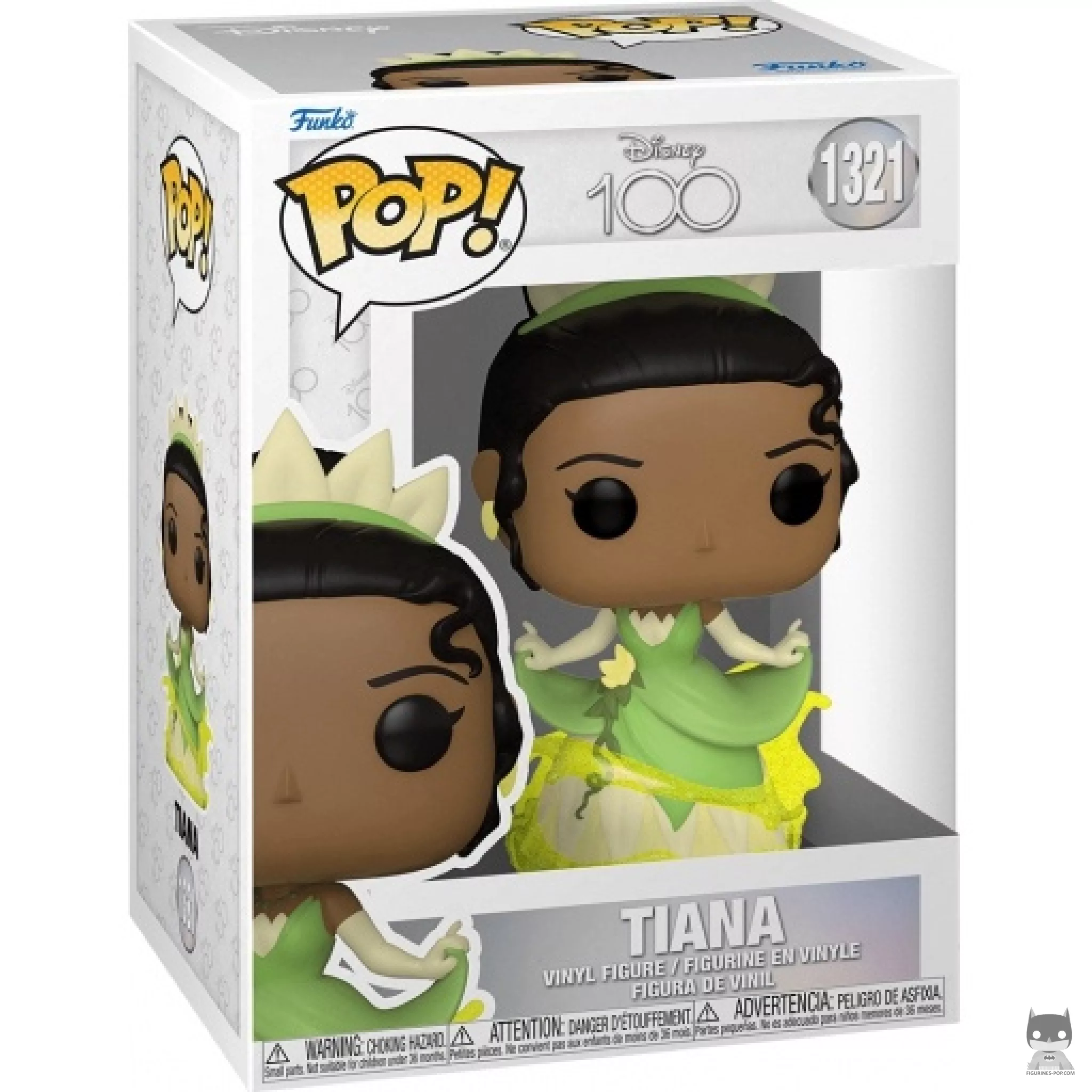 Figura Funko Pop! Tiana en su caja