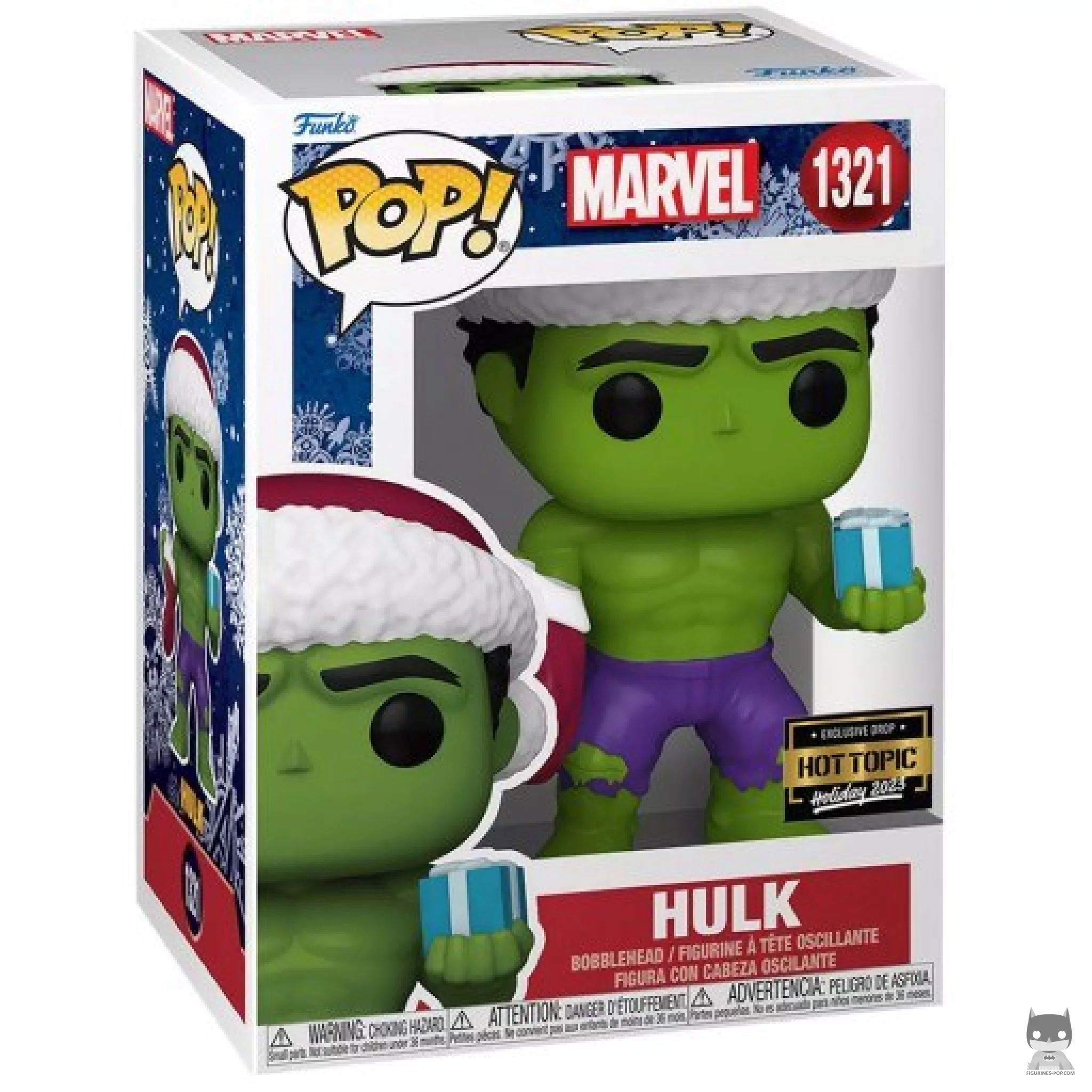 Figura Funko Pop! Hulk en su caja