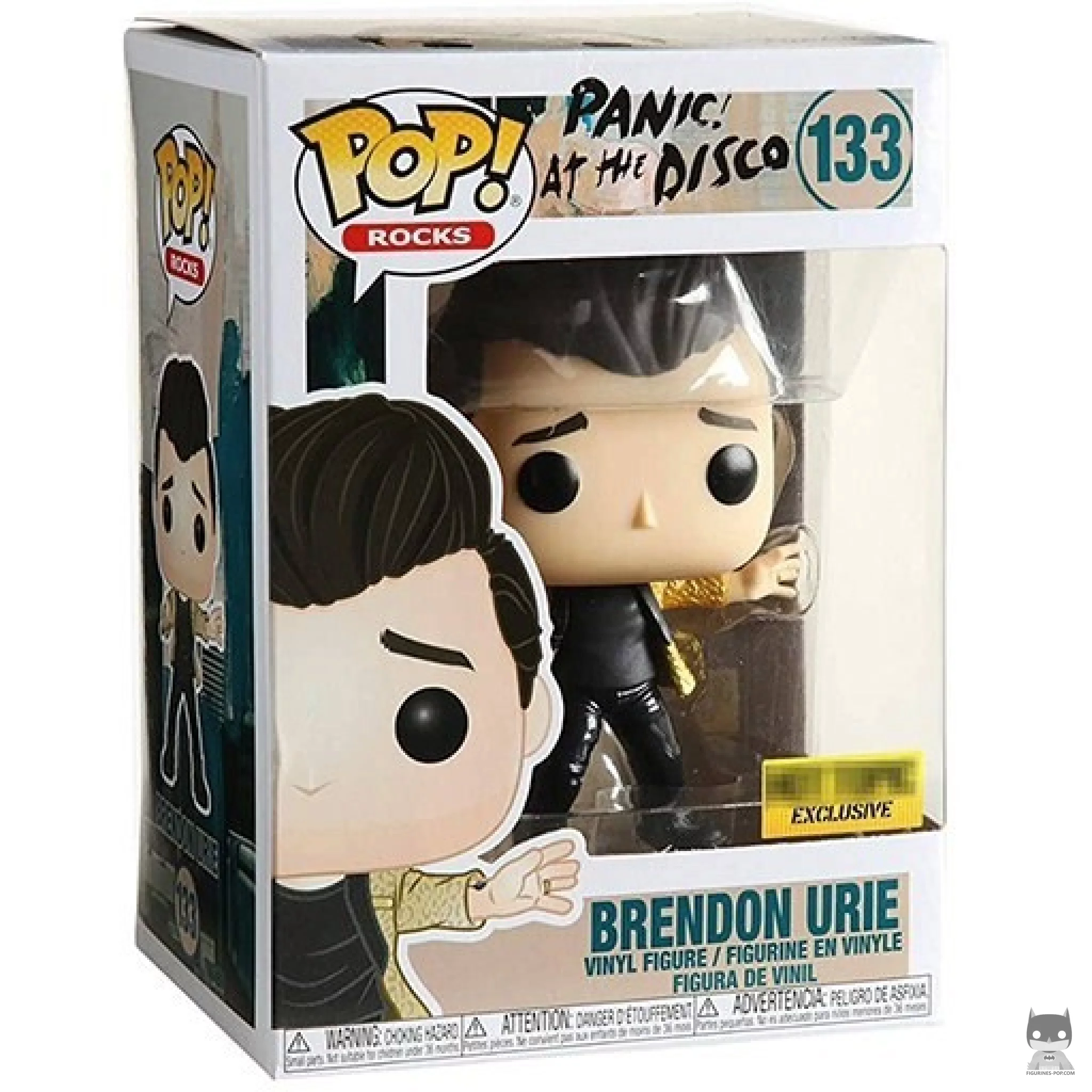 Figura Funko Pop! Brendon Urie en su caja