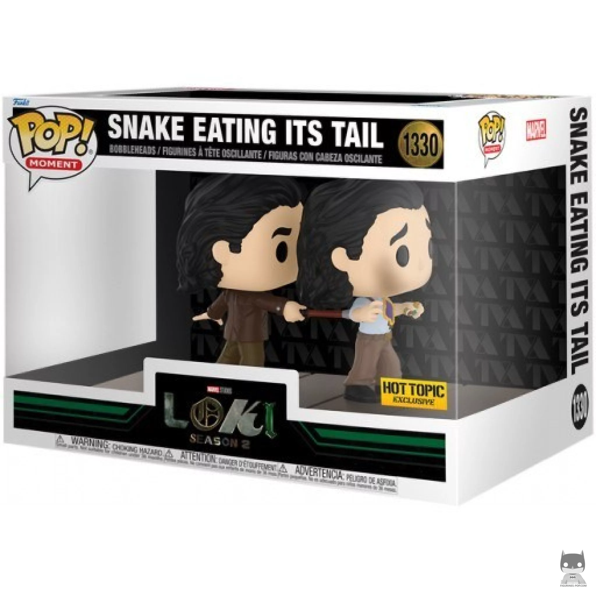 Figura Funko Pop! Serpiente que se muerde la cola en su caja