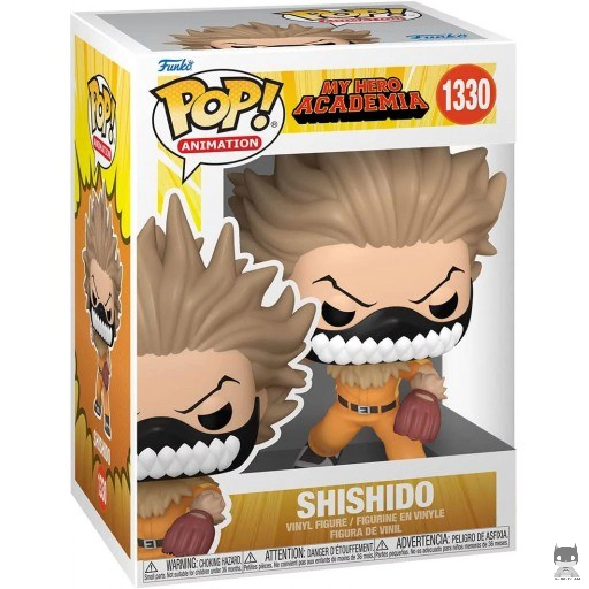 Figura Funko Pop! Shishido (Liga de Béisbol de Héroes) en su caja