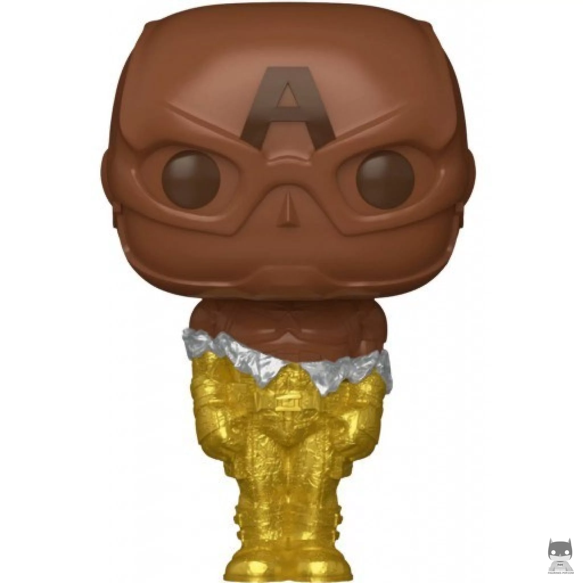 Figura Funko Pop! Capitán América (Chocolate) (Marvel Comics)