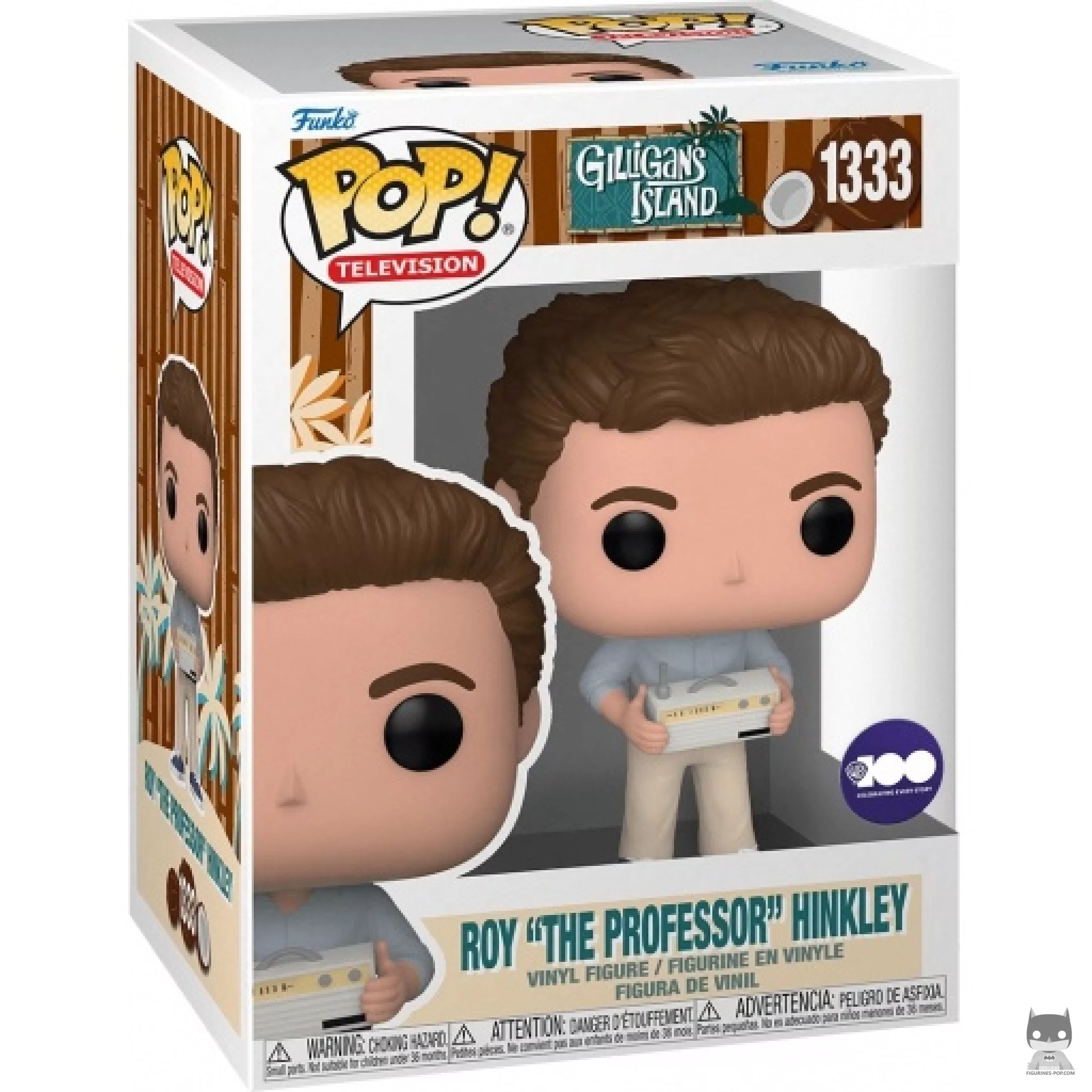 Figura Funko Pop! Roy "El Profesor" Hinkley en su caja