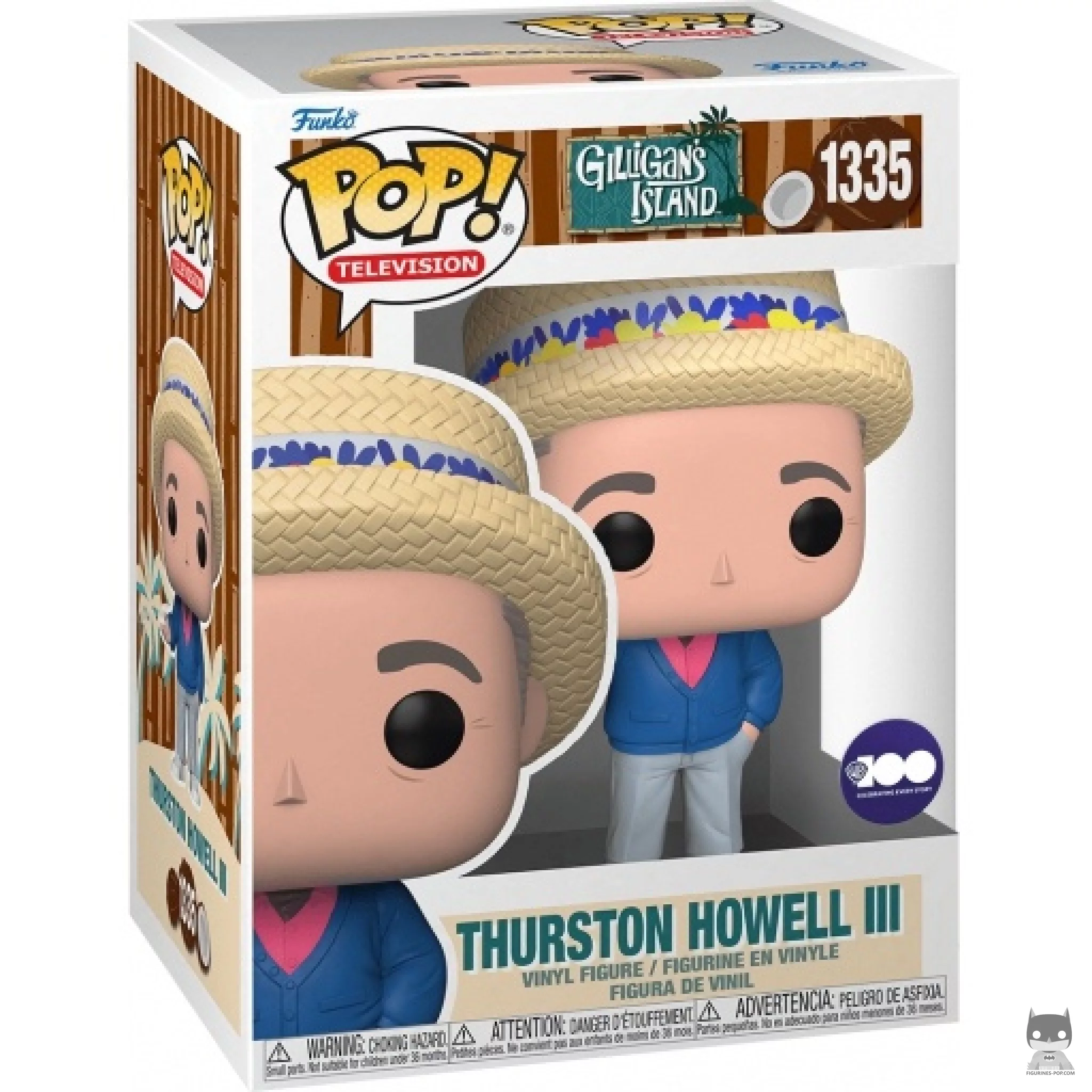 Figura Funko Pop! Thurston Howell III en su caja