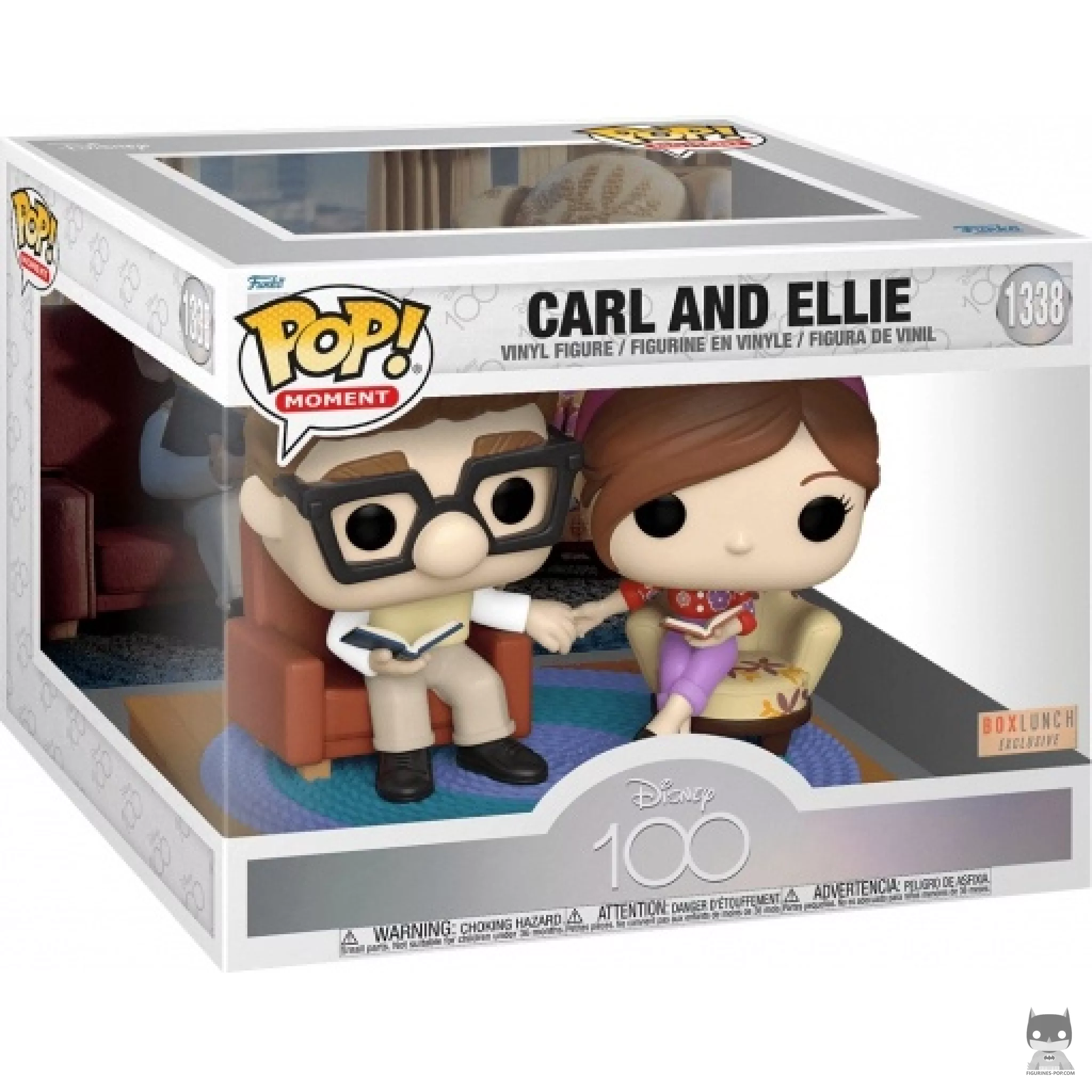 Figura Funko Pop! Carl & Ellie en su caja