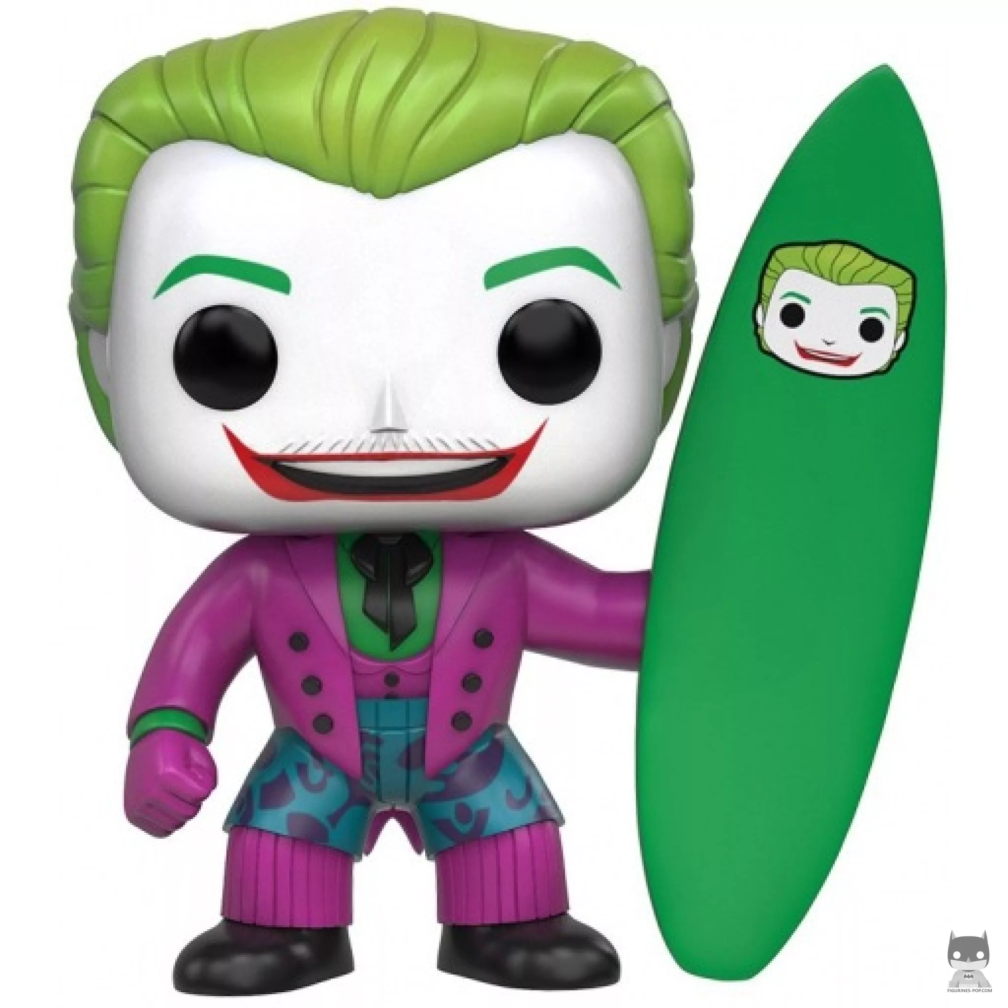 Figura Funko Pop! Joker con tabla de surf (Batman: Serie de televisión clásica)