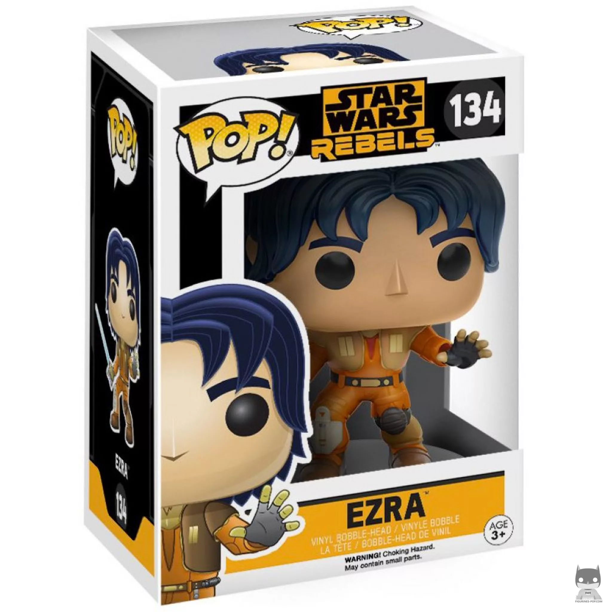 Figura Funko Pop! Ezra en su caja