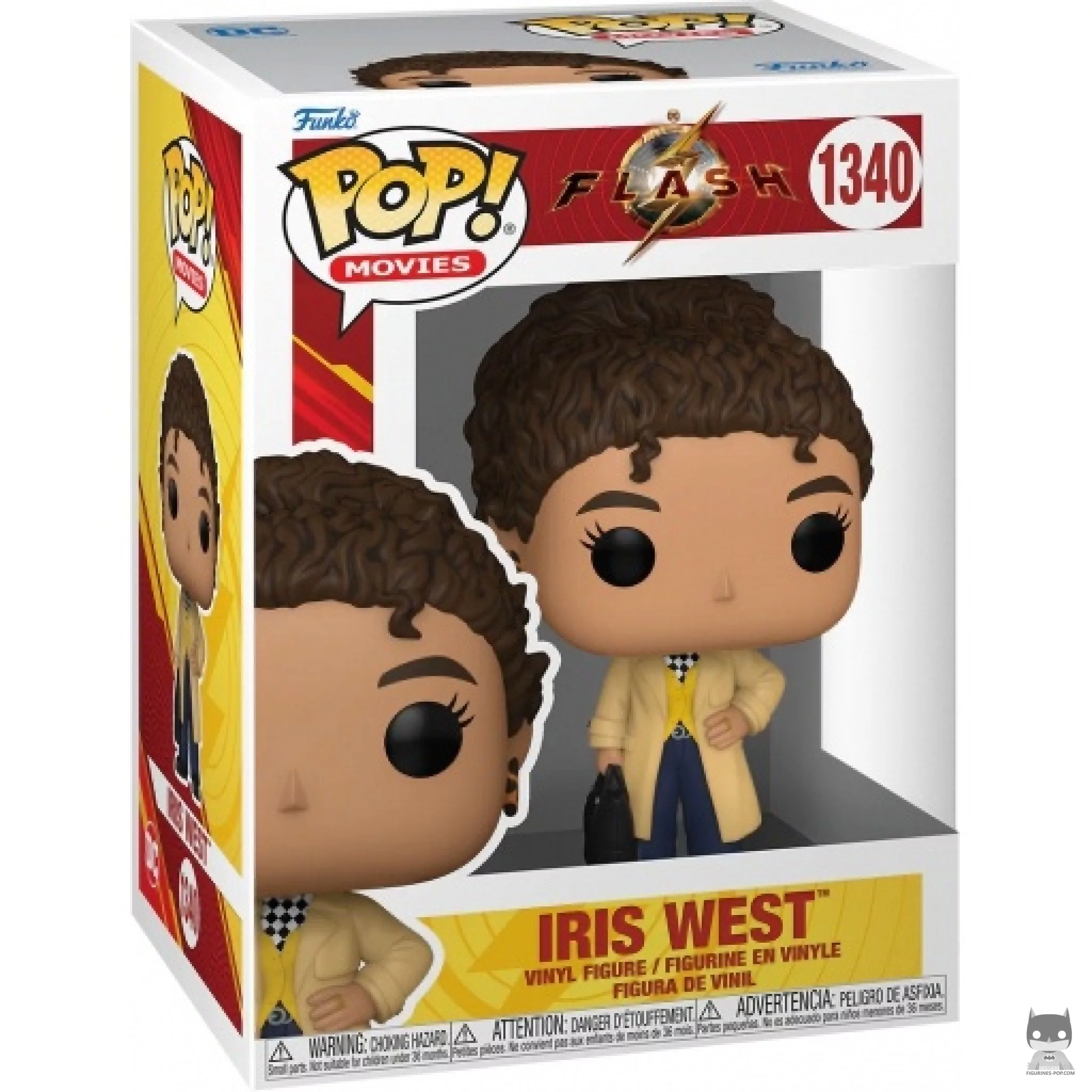 Figura Funko Pop! Iris West en su caja