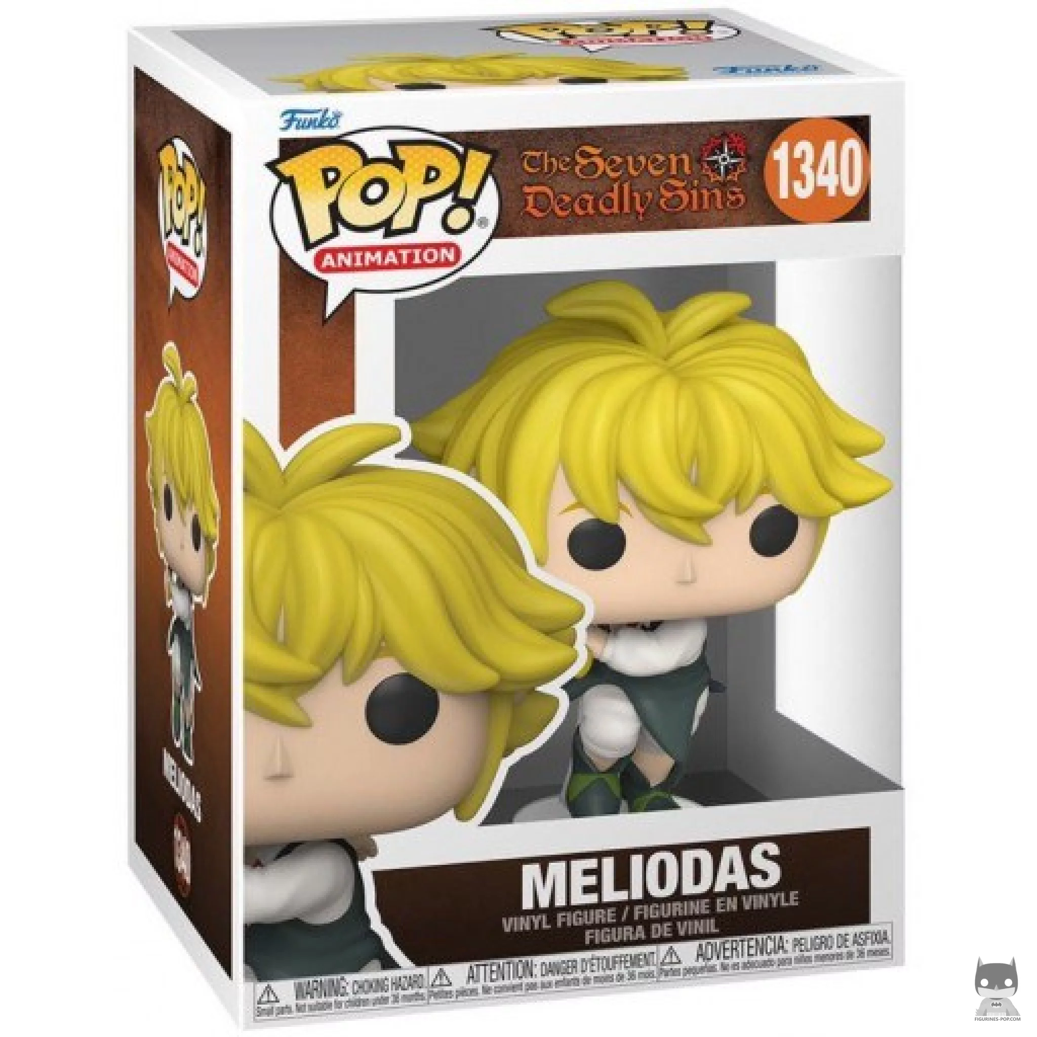 Figura Funko Pop! Meliodas en su caja