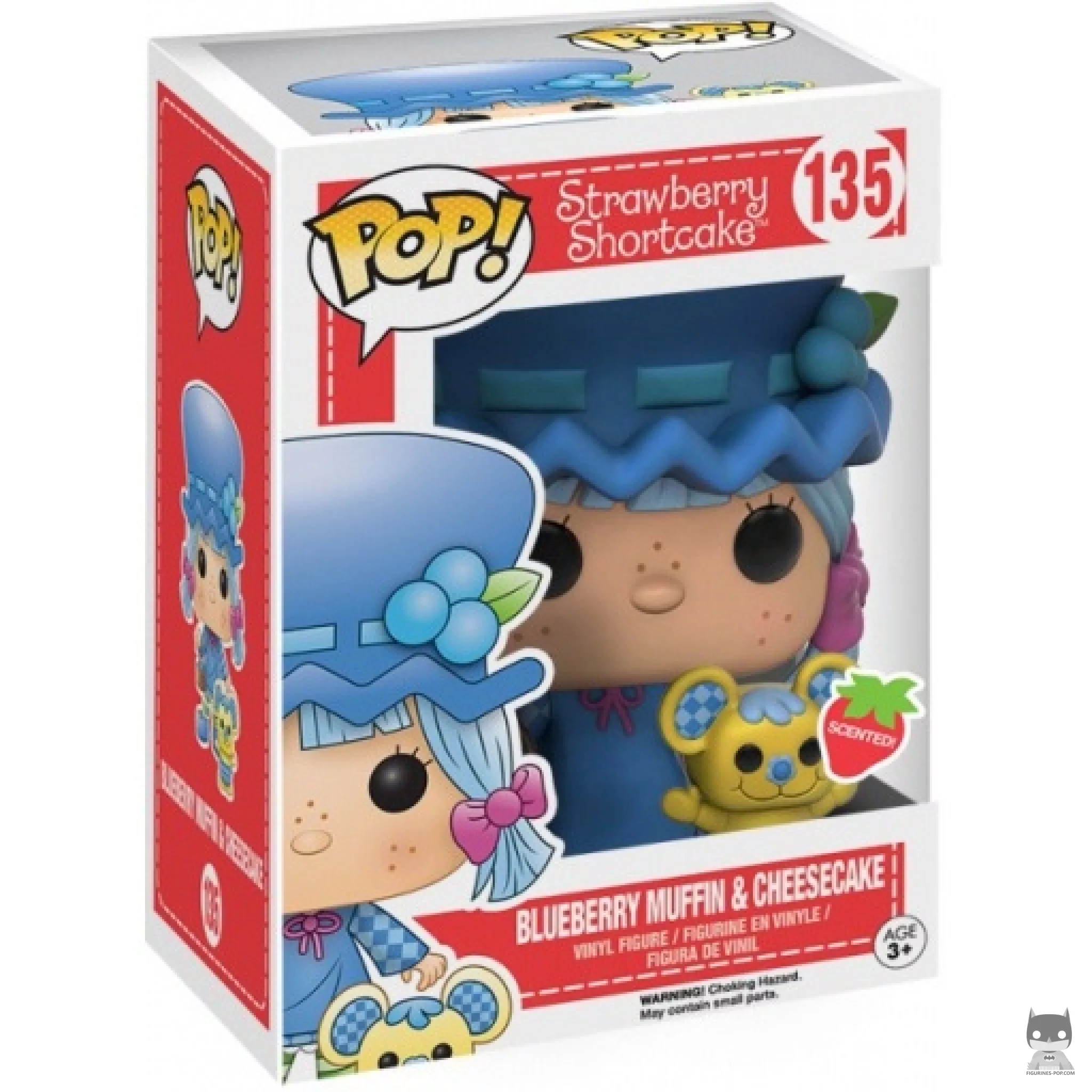 Figura Funko Pop! Magdalena de Arándanos & Cheesecake (Perfumado) en su caja