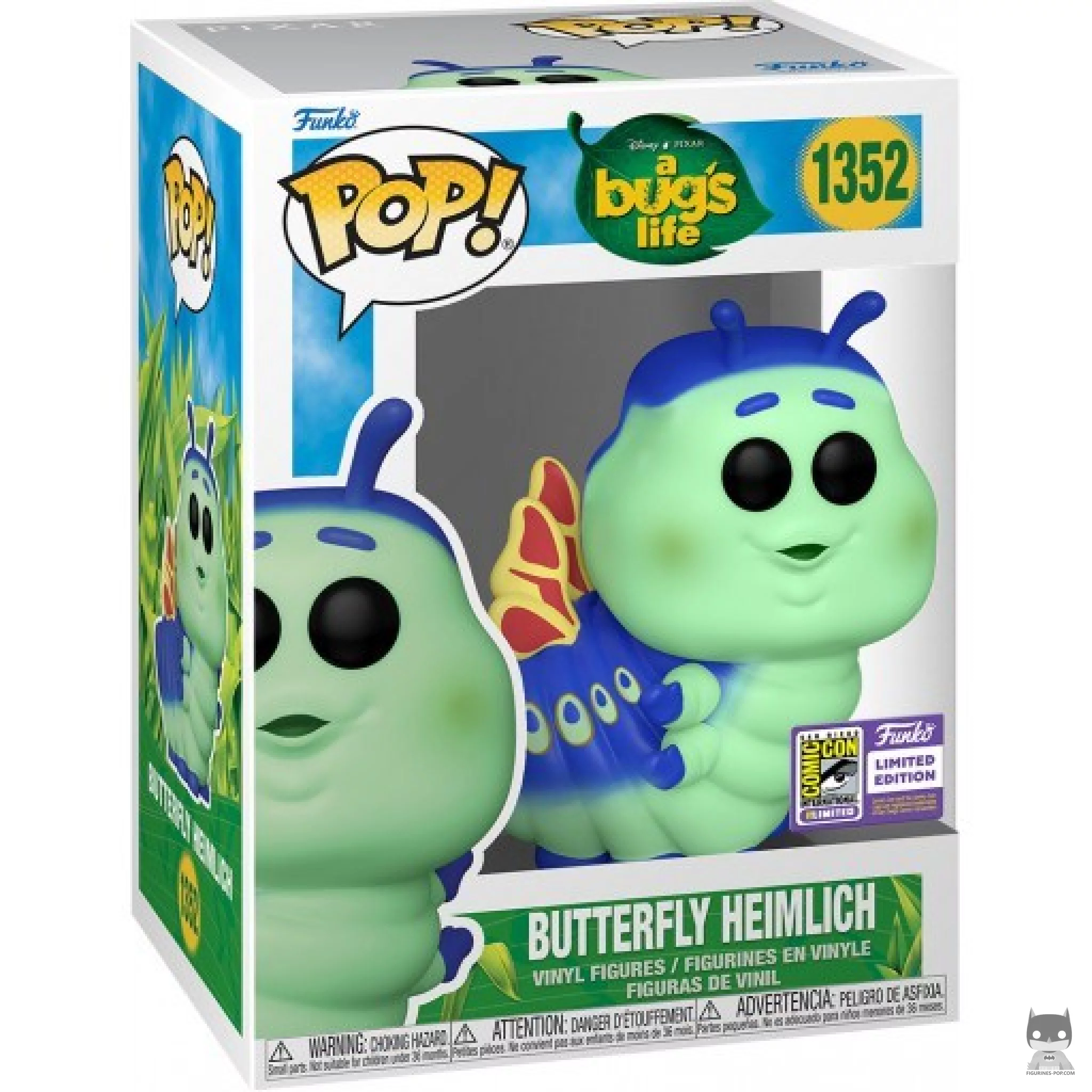 Figura Funko Pop! Heimlich mariposa en su caja