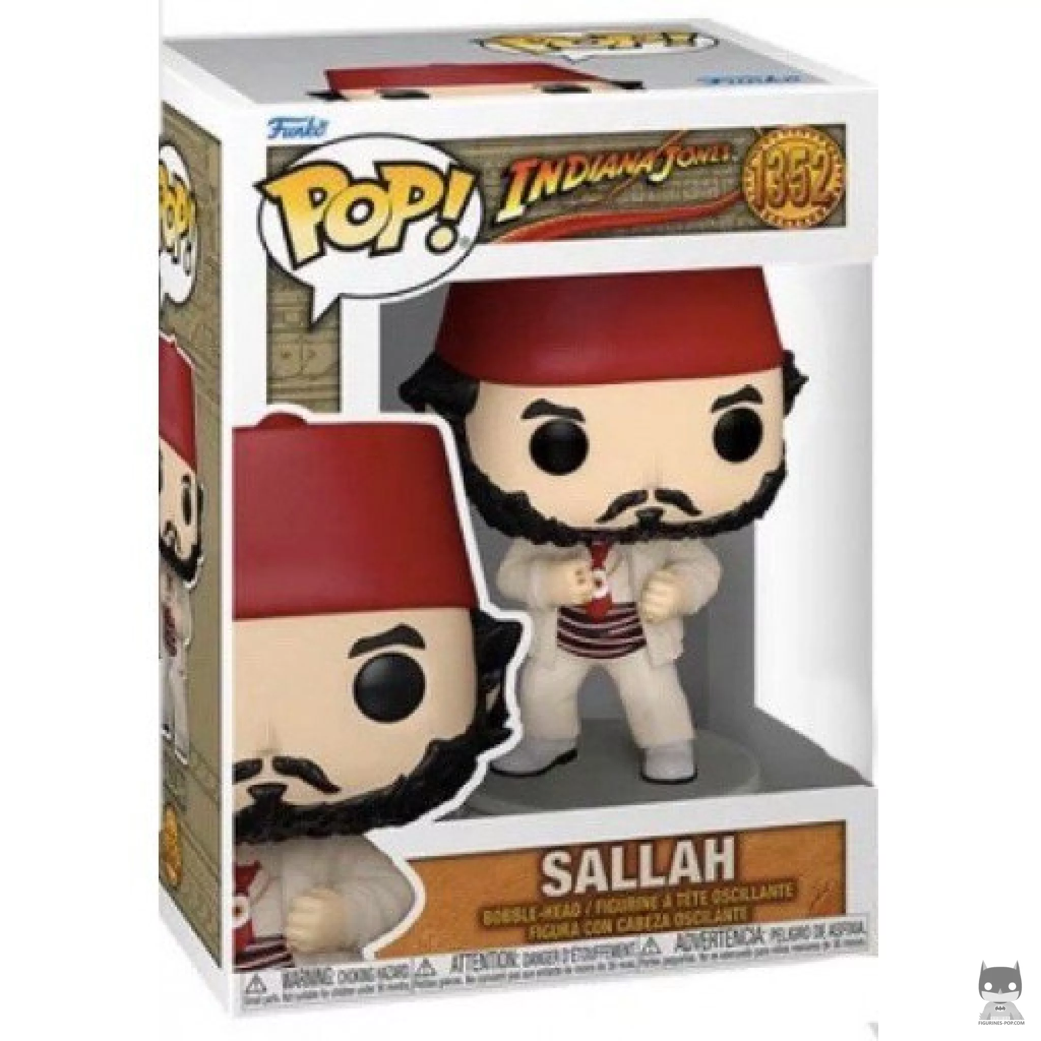 Figura Funko Pop! Sallah en su caja