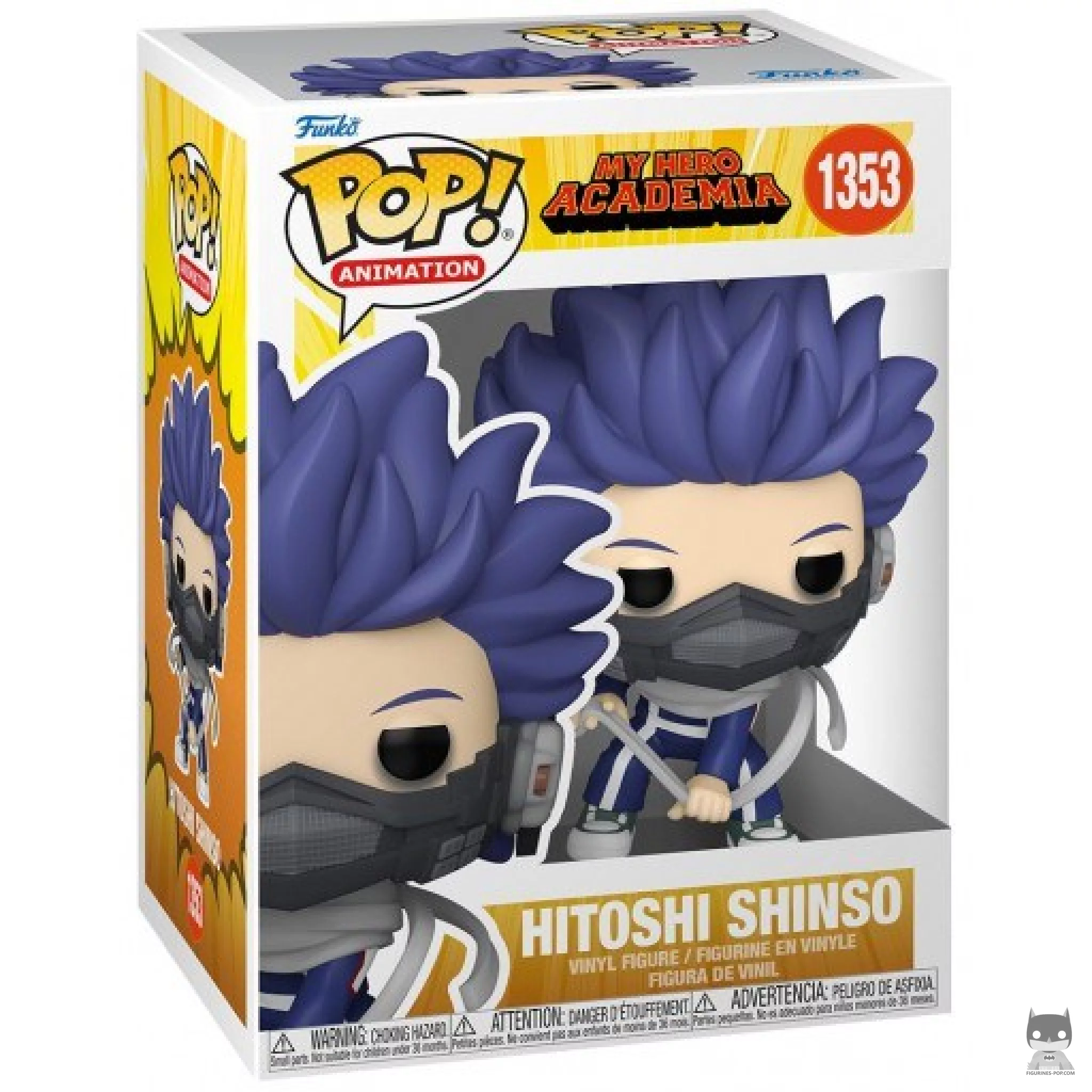 Figura Funko Pop! Hitoshi Shinso en su caja