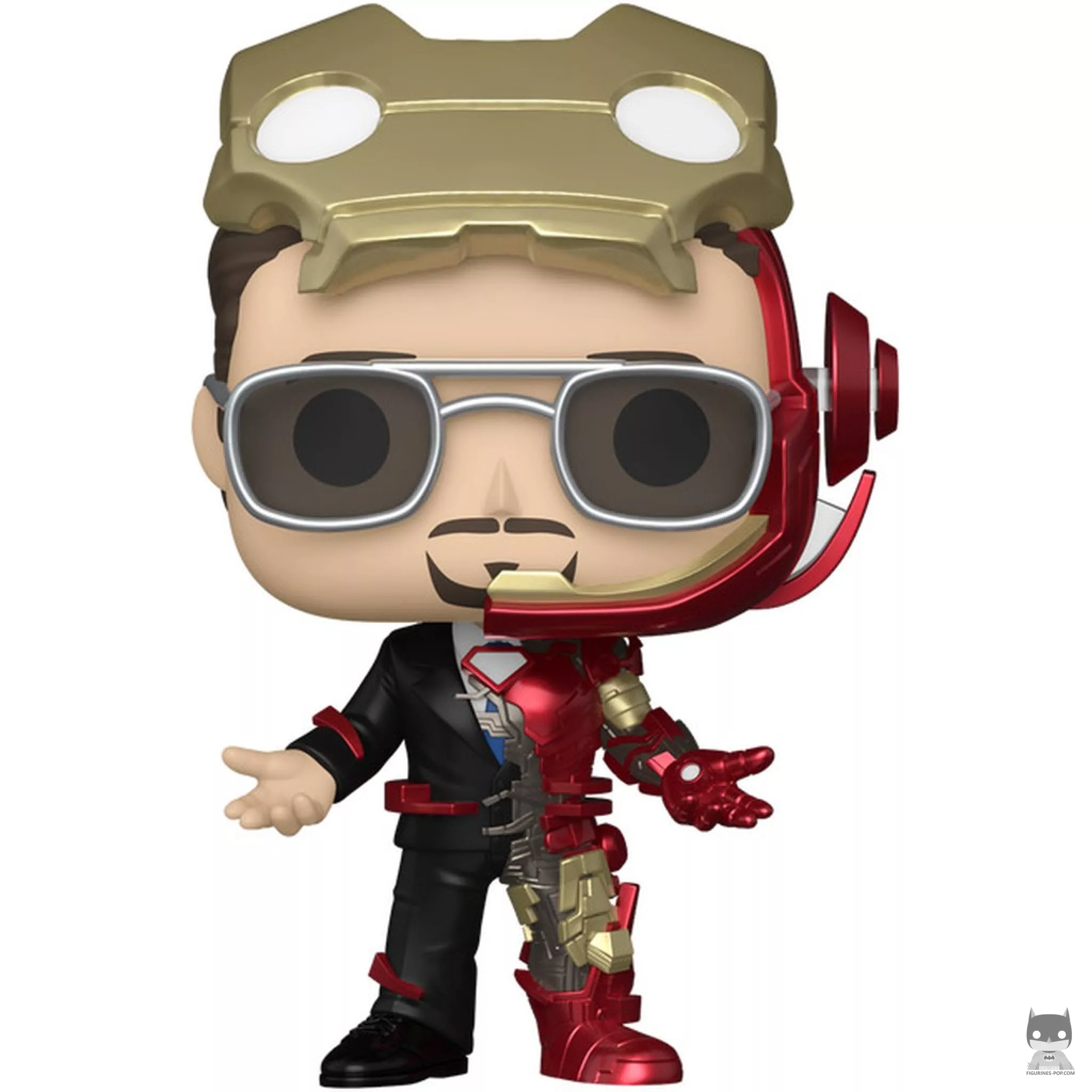 Figura Funko Pop! Tony Stark (Invocando la armadura) (Marvel Comics)