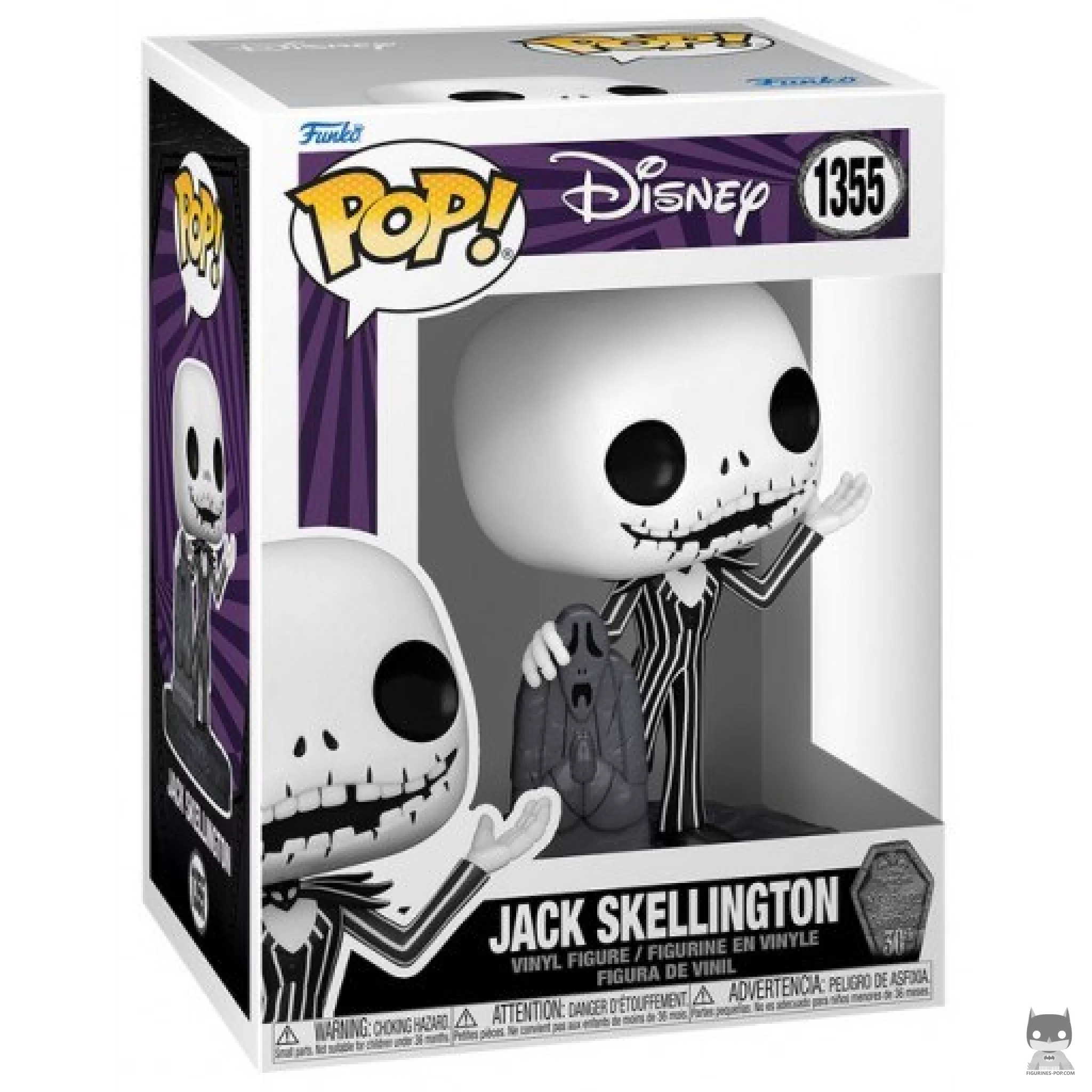 Figura Funko Pop! Jack Skellington en su caja