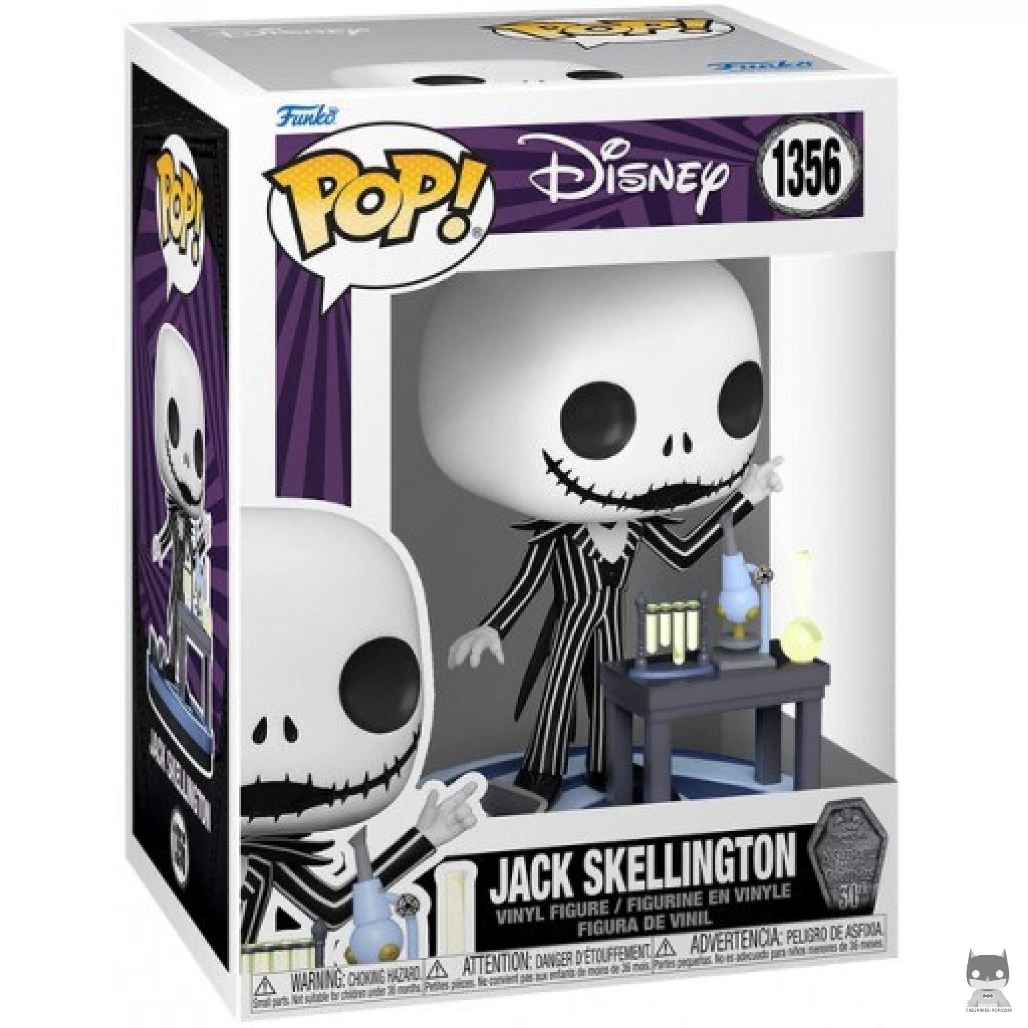 Figura Funko Pop! Jack Skellington en su caja