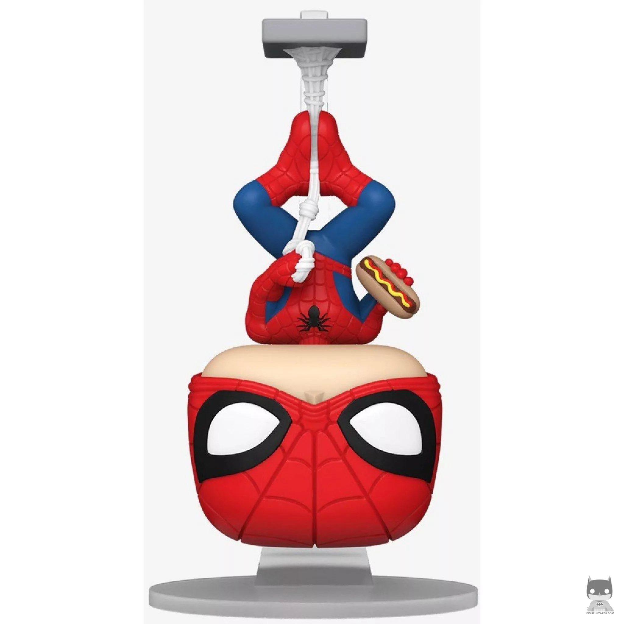 Figura Funko Pop! Spider-Man con perrito caliente (Marvel Comics)