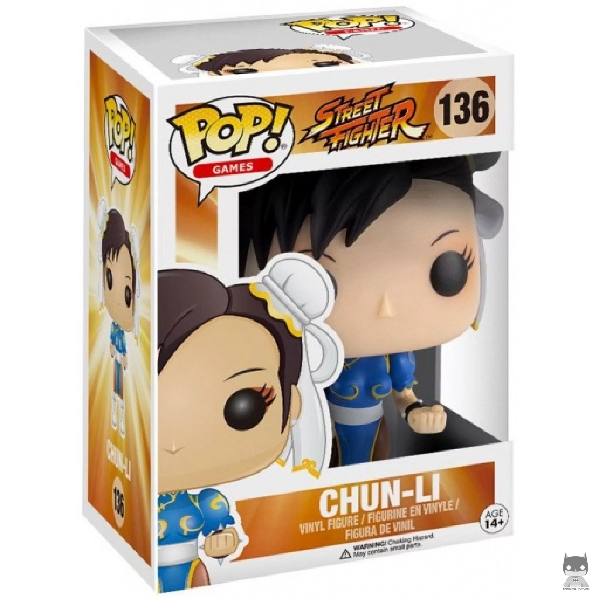 Figura Funko Pop! Chun-Li en su caja