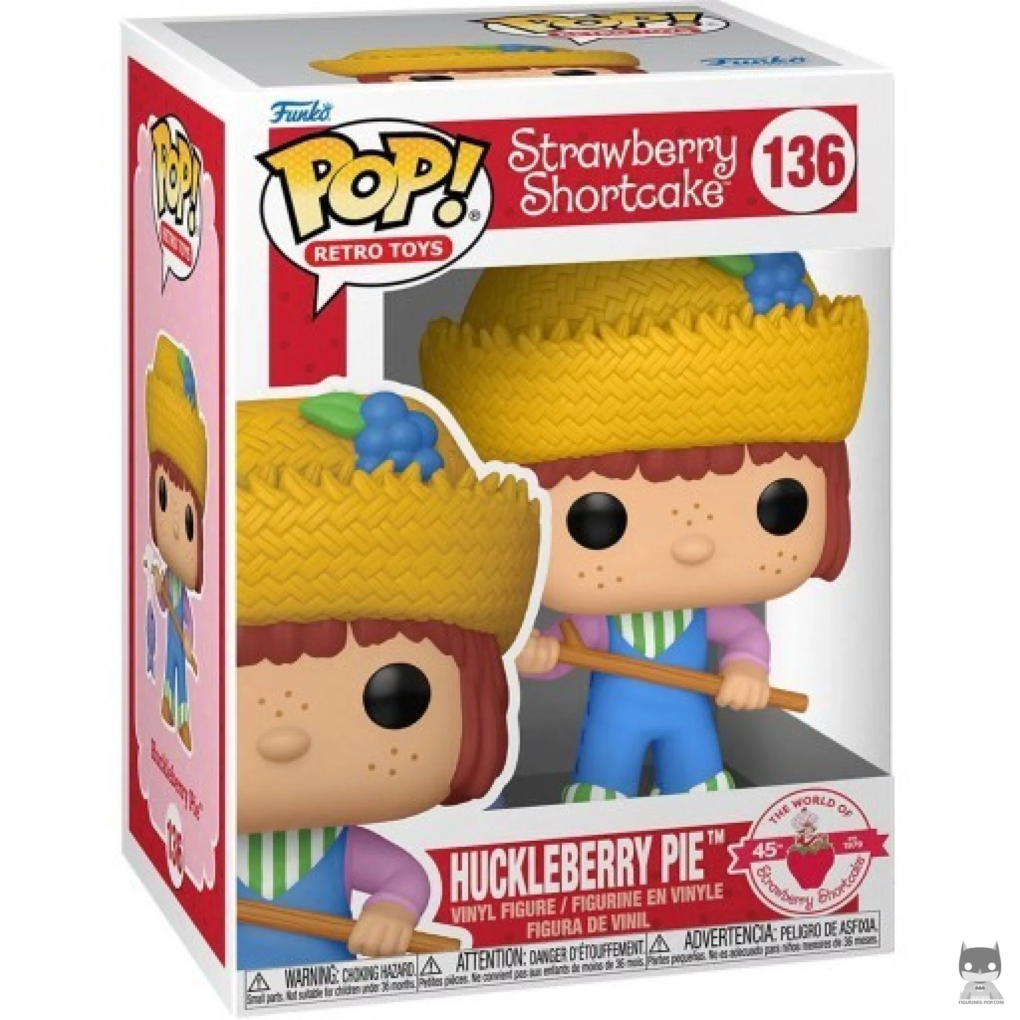 Figura Funko Pop! Huckleberry Pie en su caja