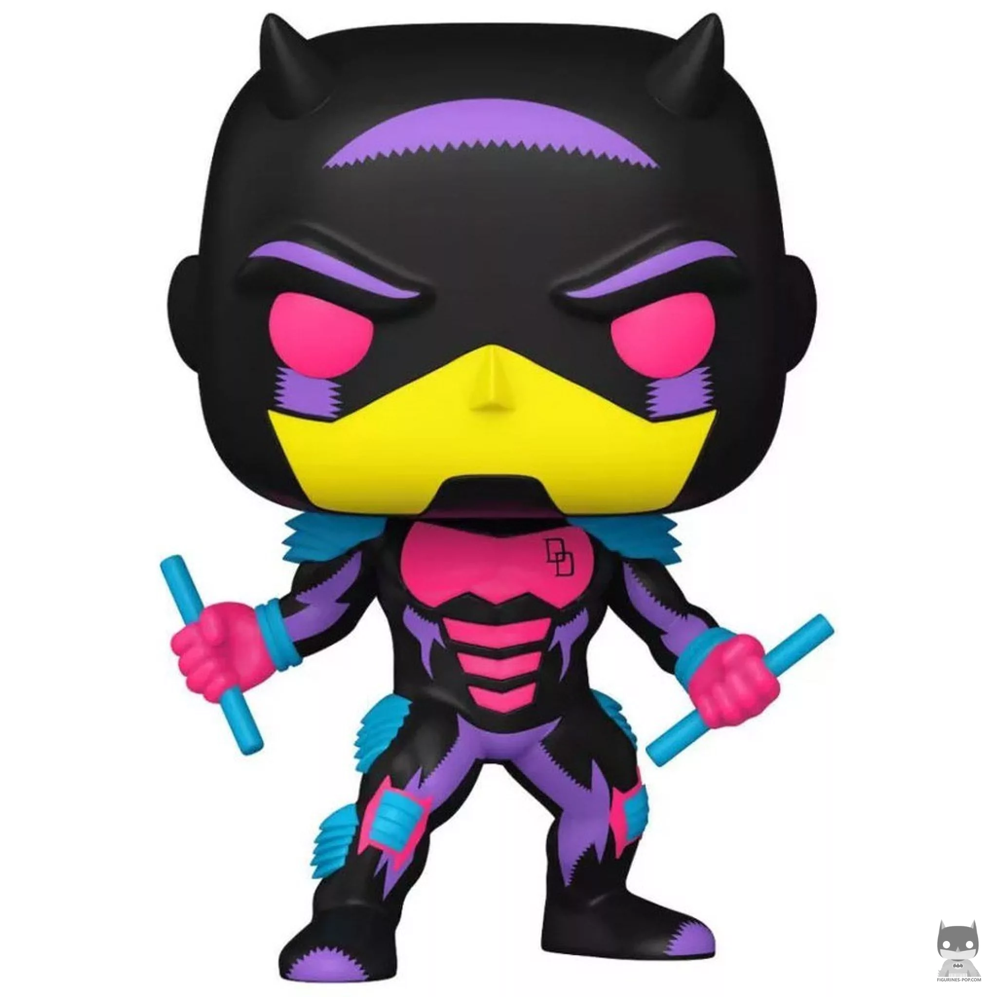Figura Funko Pop! Daredevil (Fall From Grace) (Luz negra) (Marvel Comics)