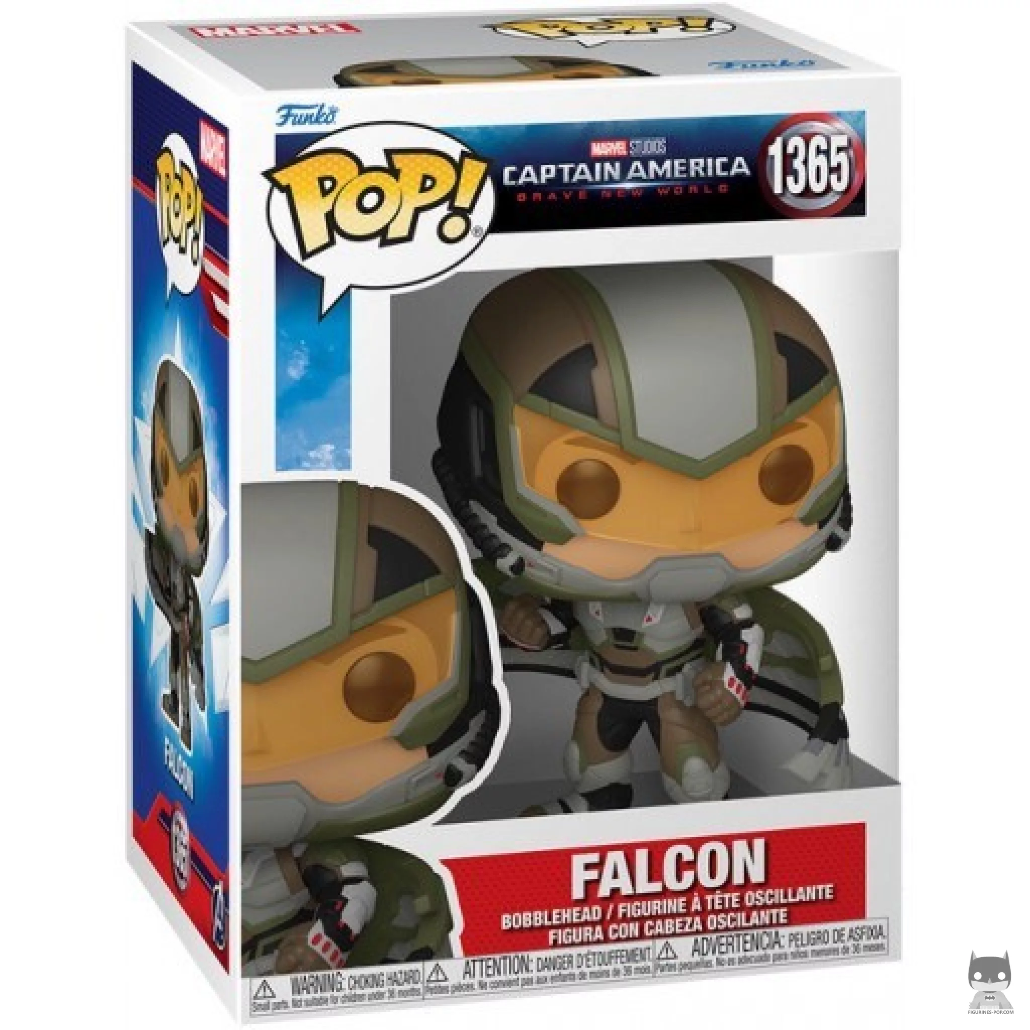 Figura Funko Pop! Halcón en su caja