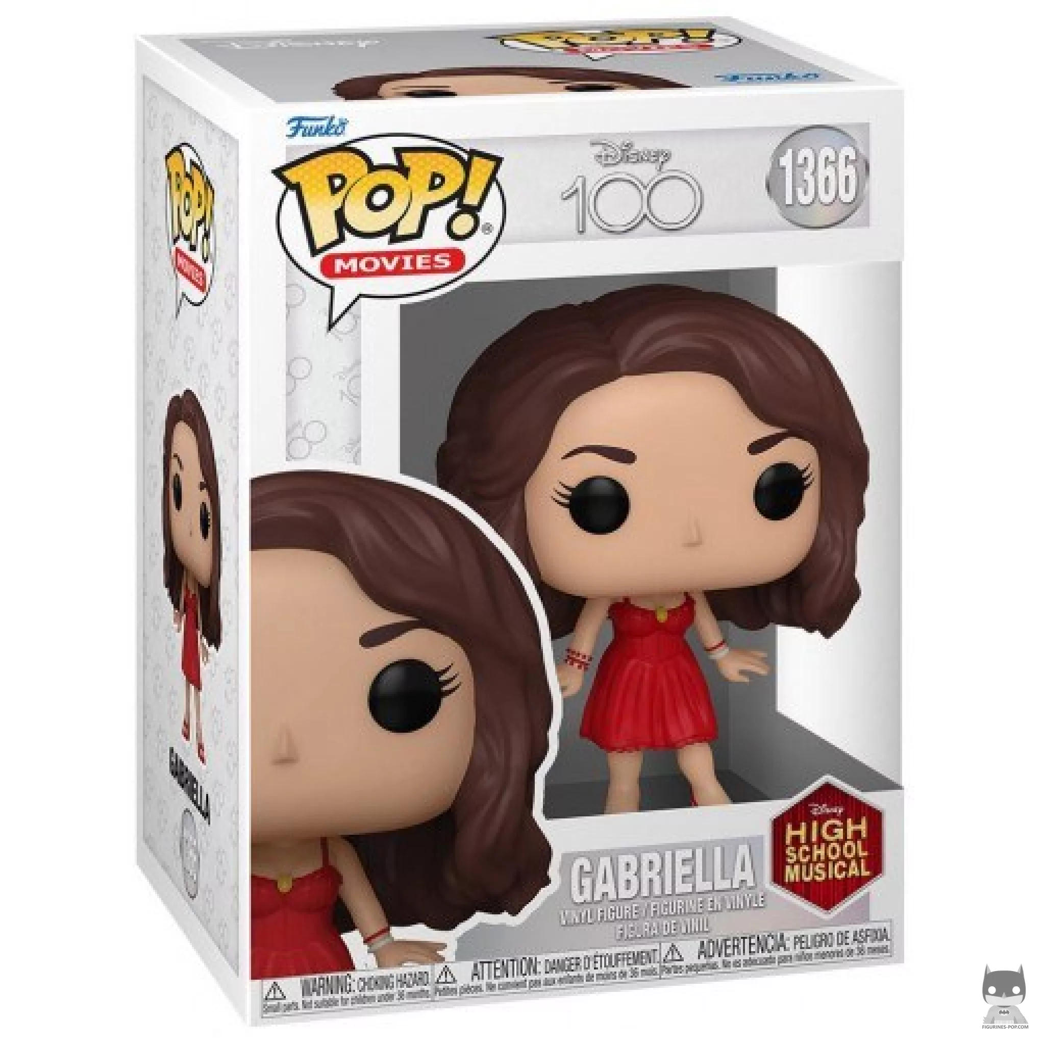 Figura Funko Pop! Gabriella (High School Musical) en su caja