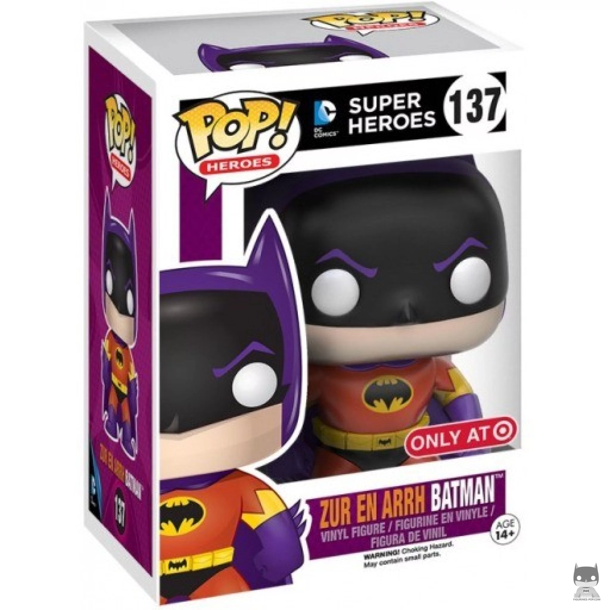 Figura Funko Pop! Batman (Zur En Arrh) en su caja