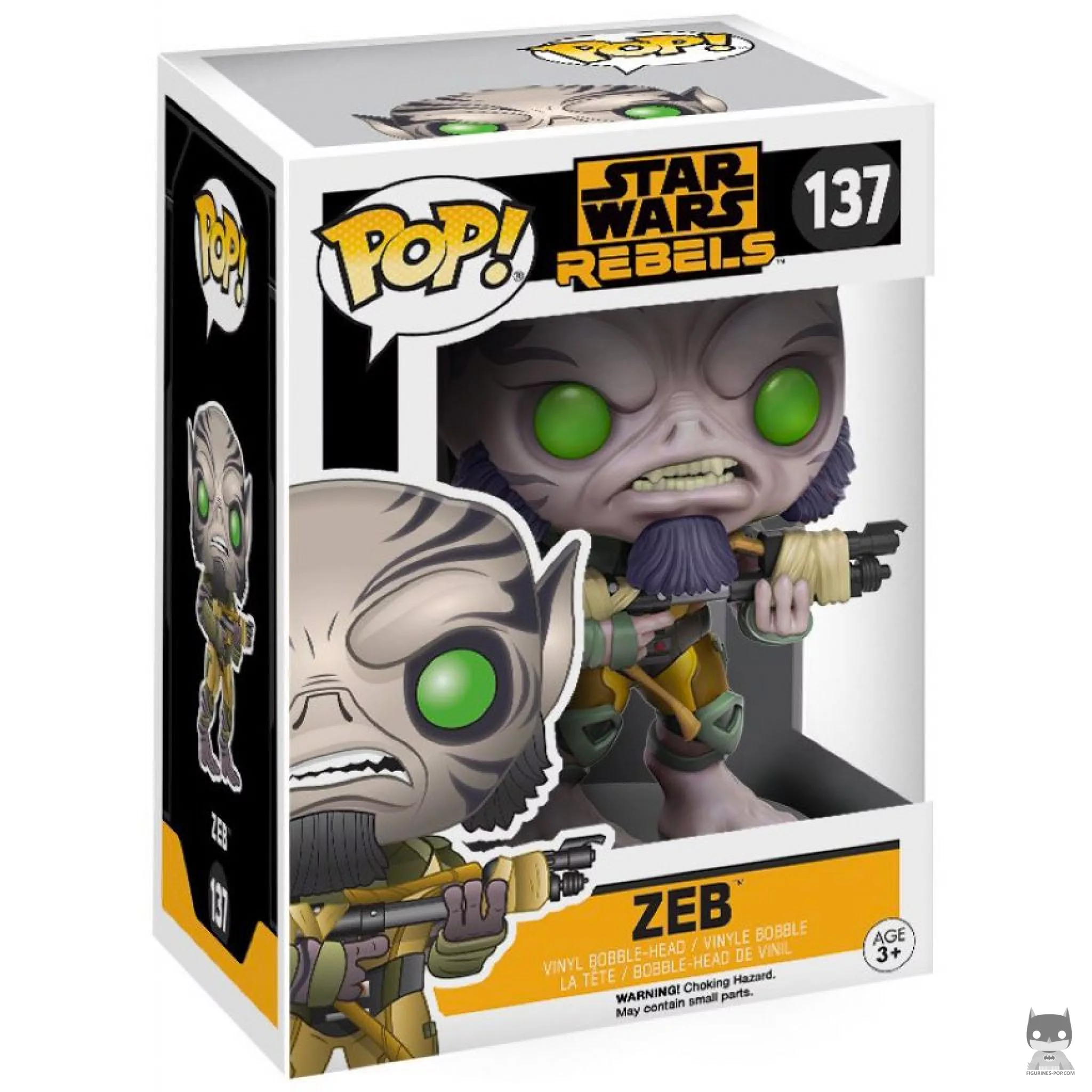 Figura Funko Pop! Zeb en su caja