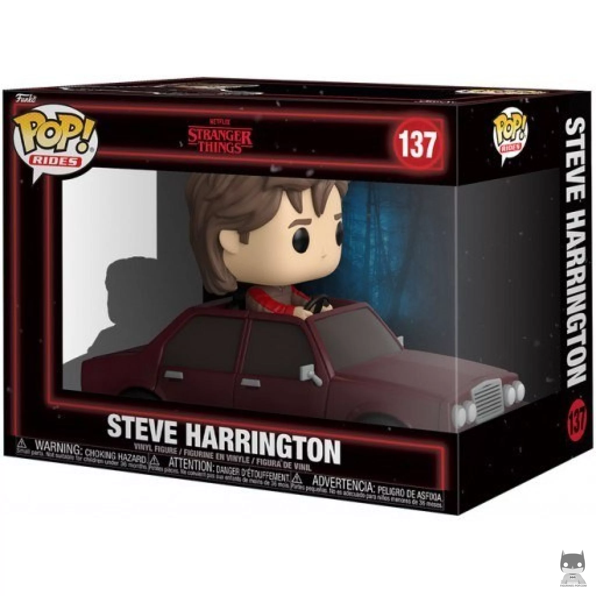 Figura Funko Pop! Steve Harrington en su caja