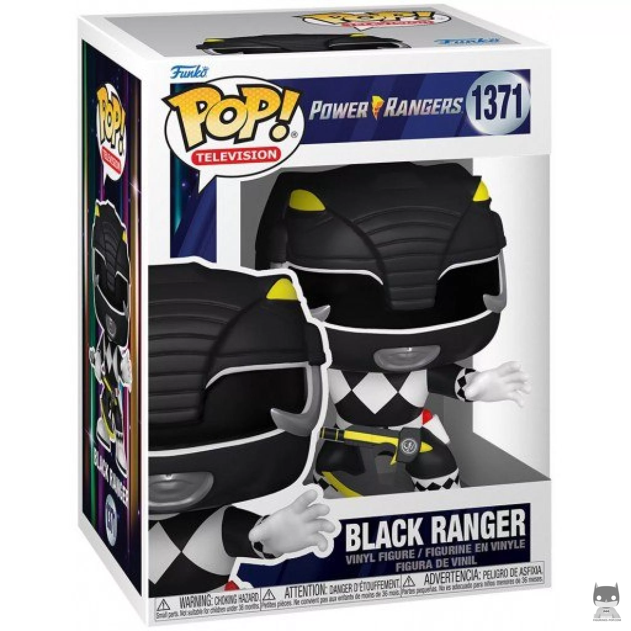 Figura Funko Pop! Ranger Negro en su caja