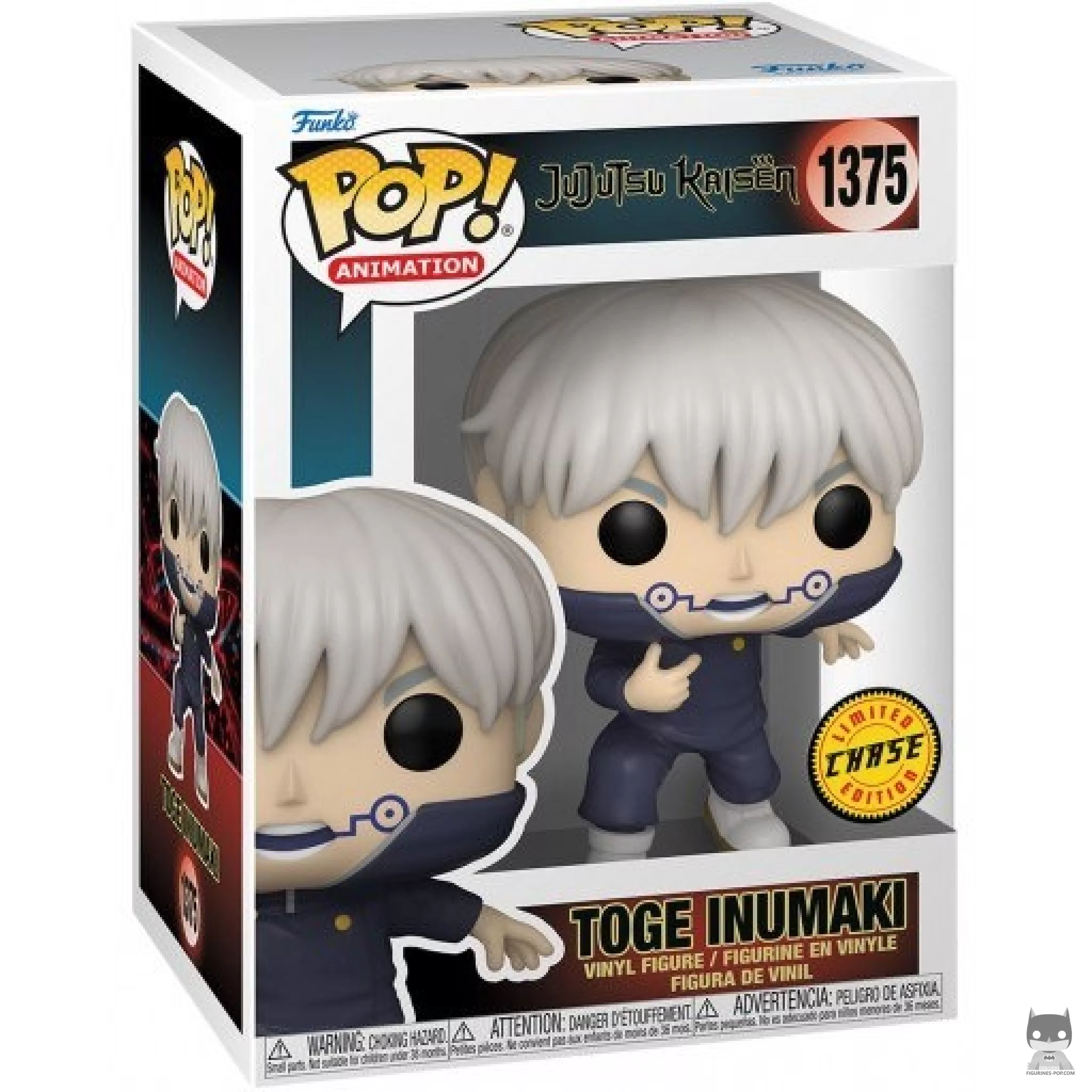 Figura Funko Pop! Toge Inumaki (Chase) en su caja