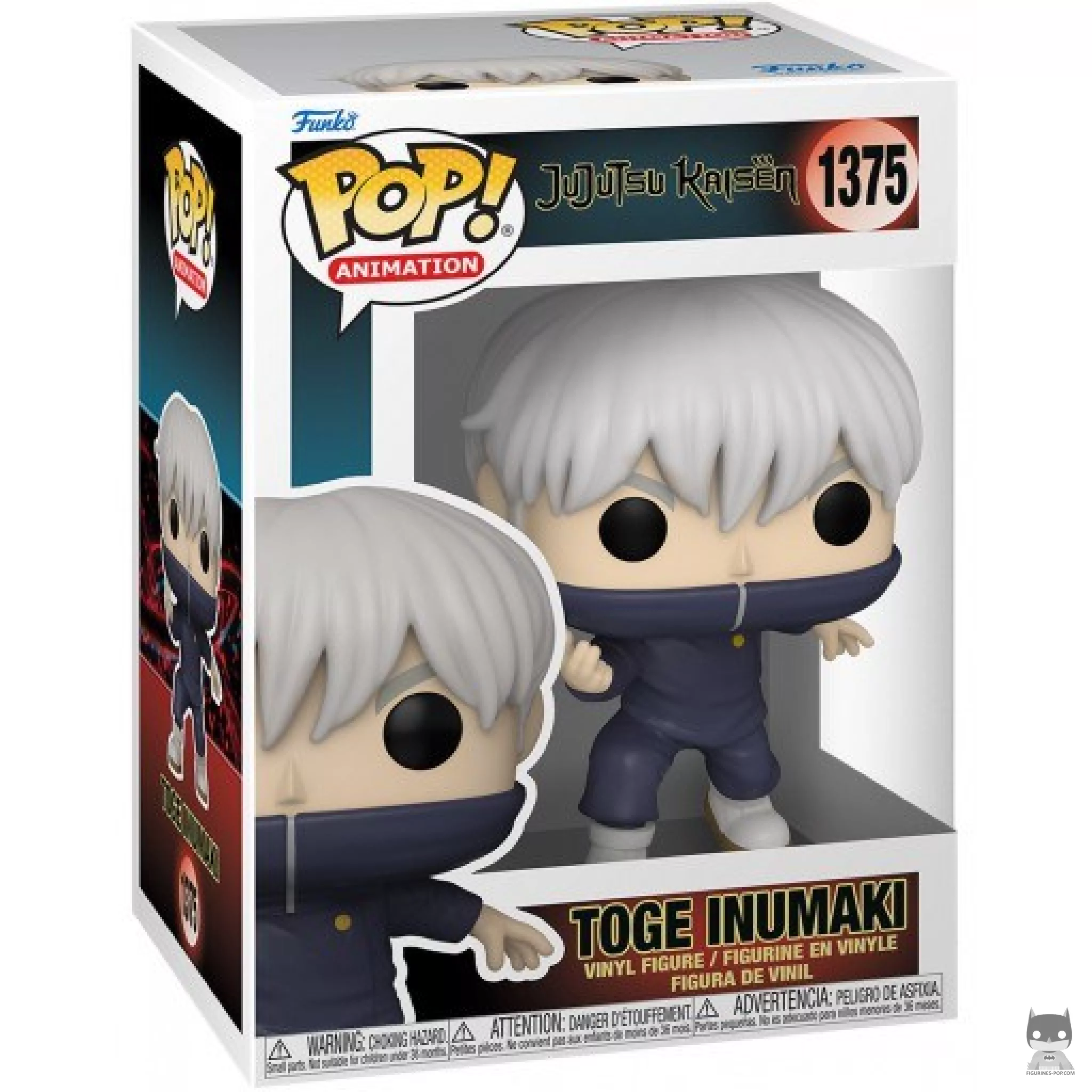 Figura Funko Pop! Toge Inumaki en su caja