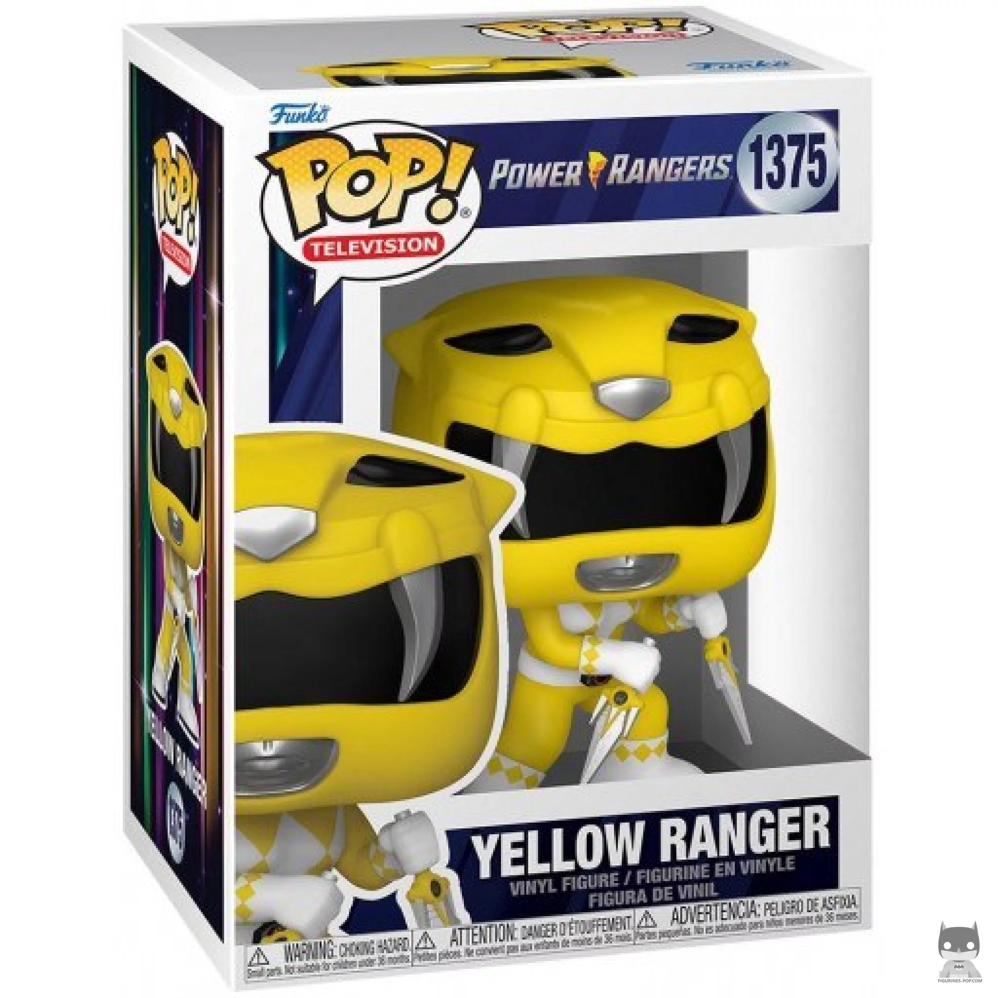 Figura Funko Pop! Ranger Amarillo en su caja
