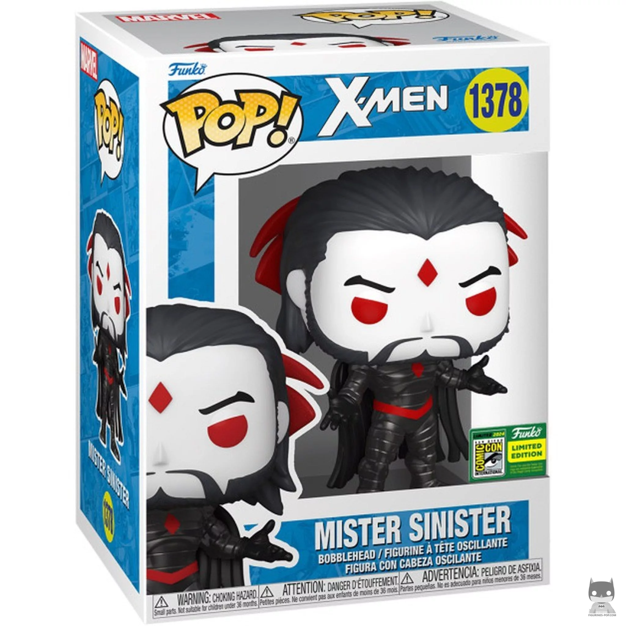 Figura Funko Pop! Mister Siniestro en su caja