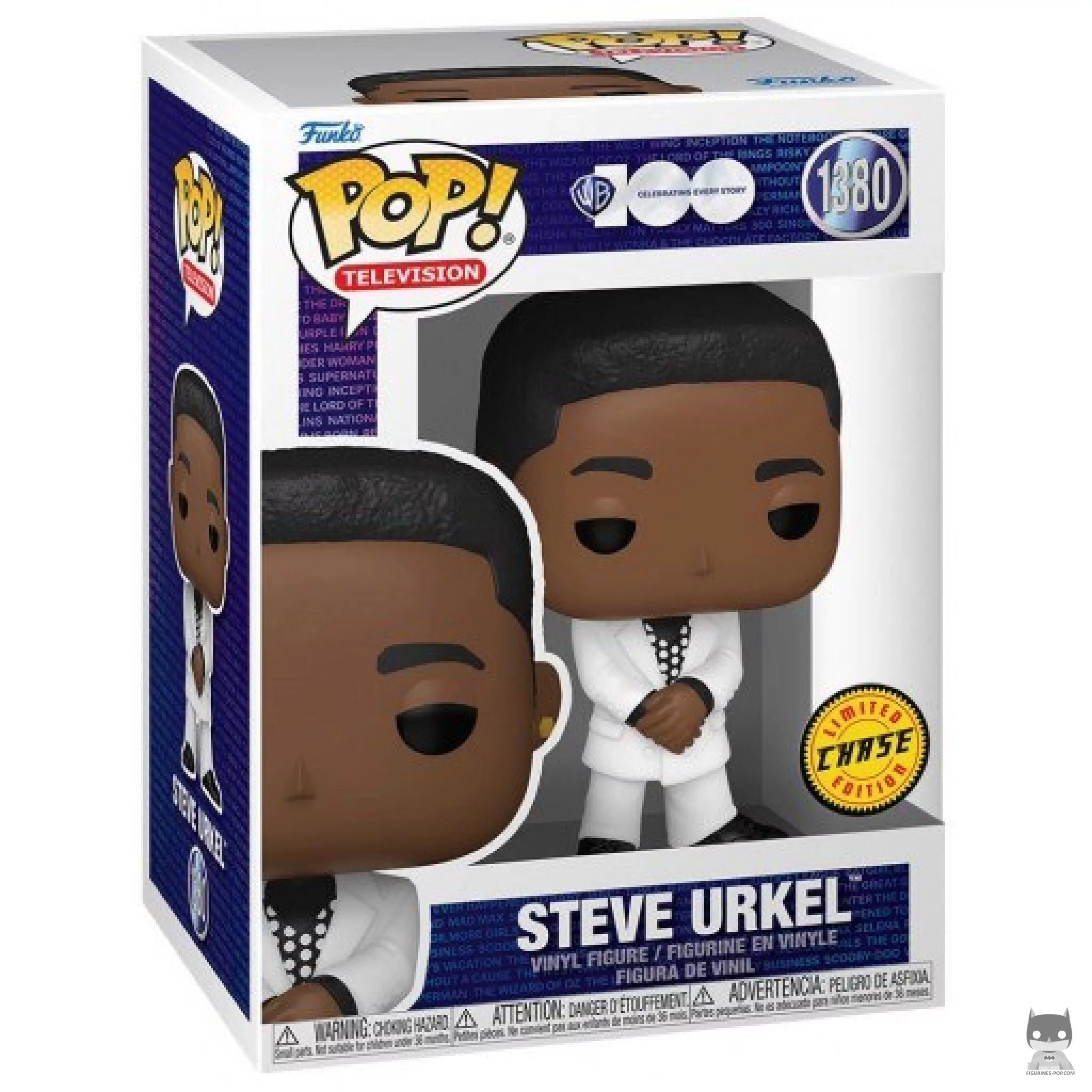 Figura Funko Pop! Steve Urkel (Chase) en su caja