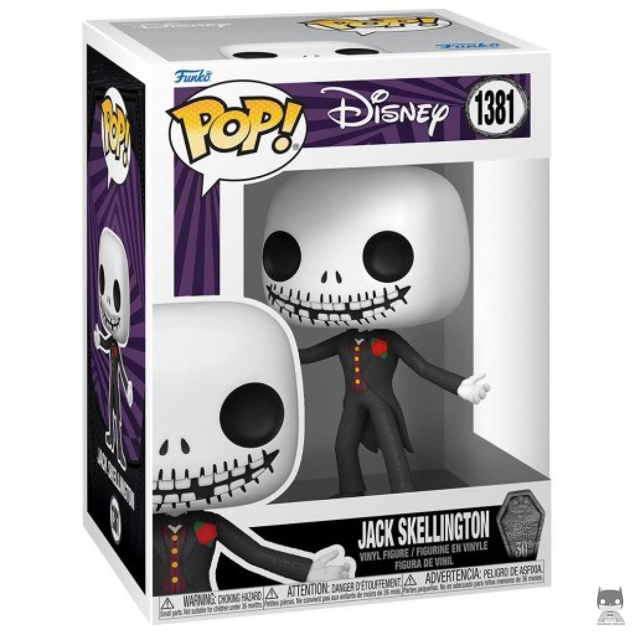Figura Funko Pop! Jack Skellington en su caja