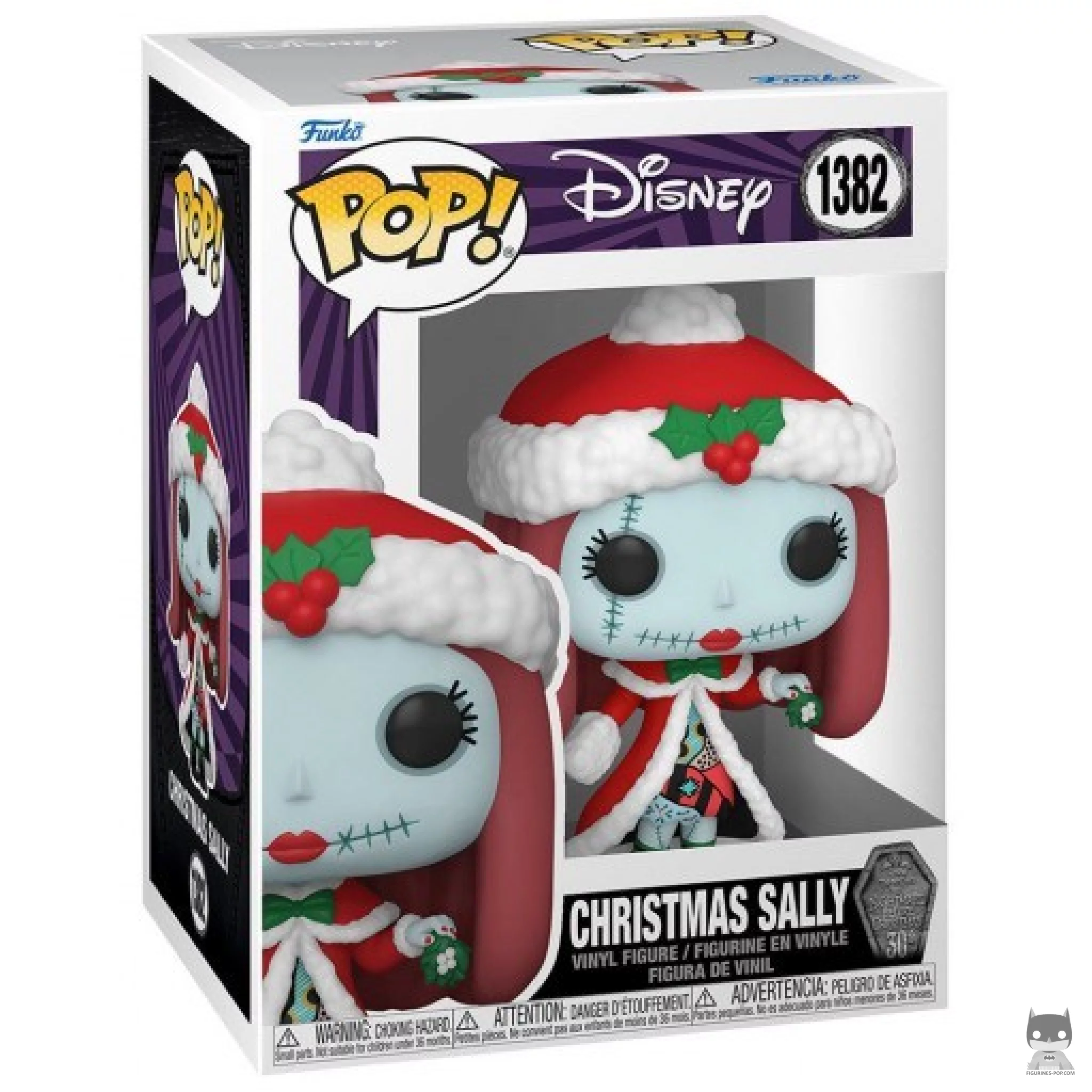 Figura Funko Pop! Sally navideña en su caja
