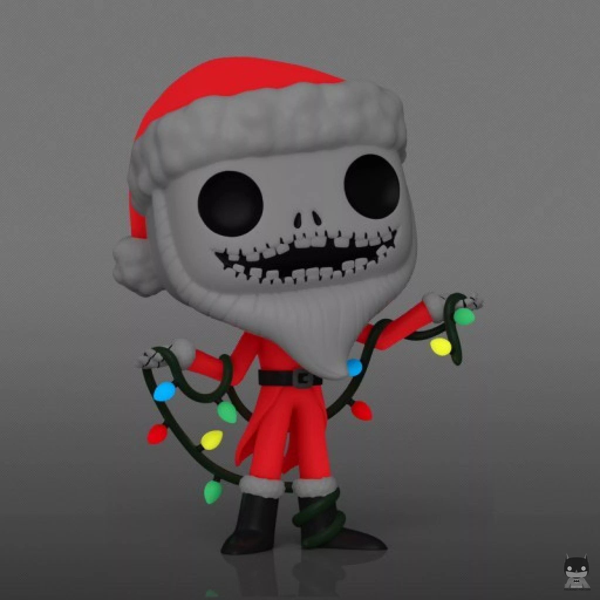Figura Funko Pop! Jack Papá Noel (Brilla en la oscuridad) (Pesadilla antes de Navidad)