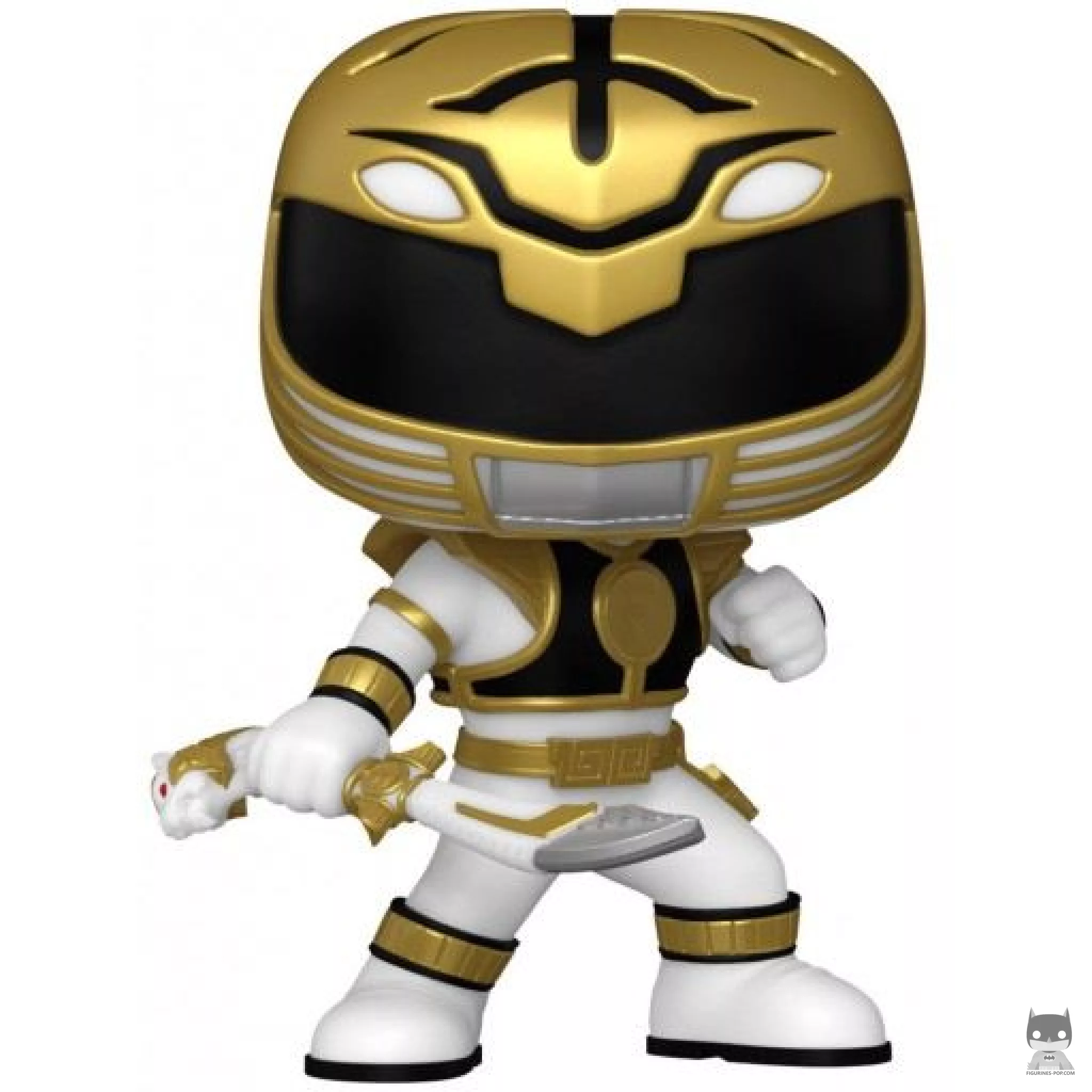 Figura Funko Pop! Ranger Blanco con espada (Power Rangers)