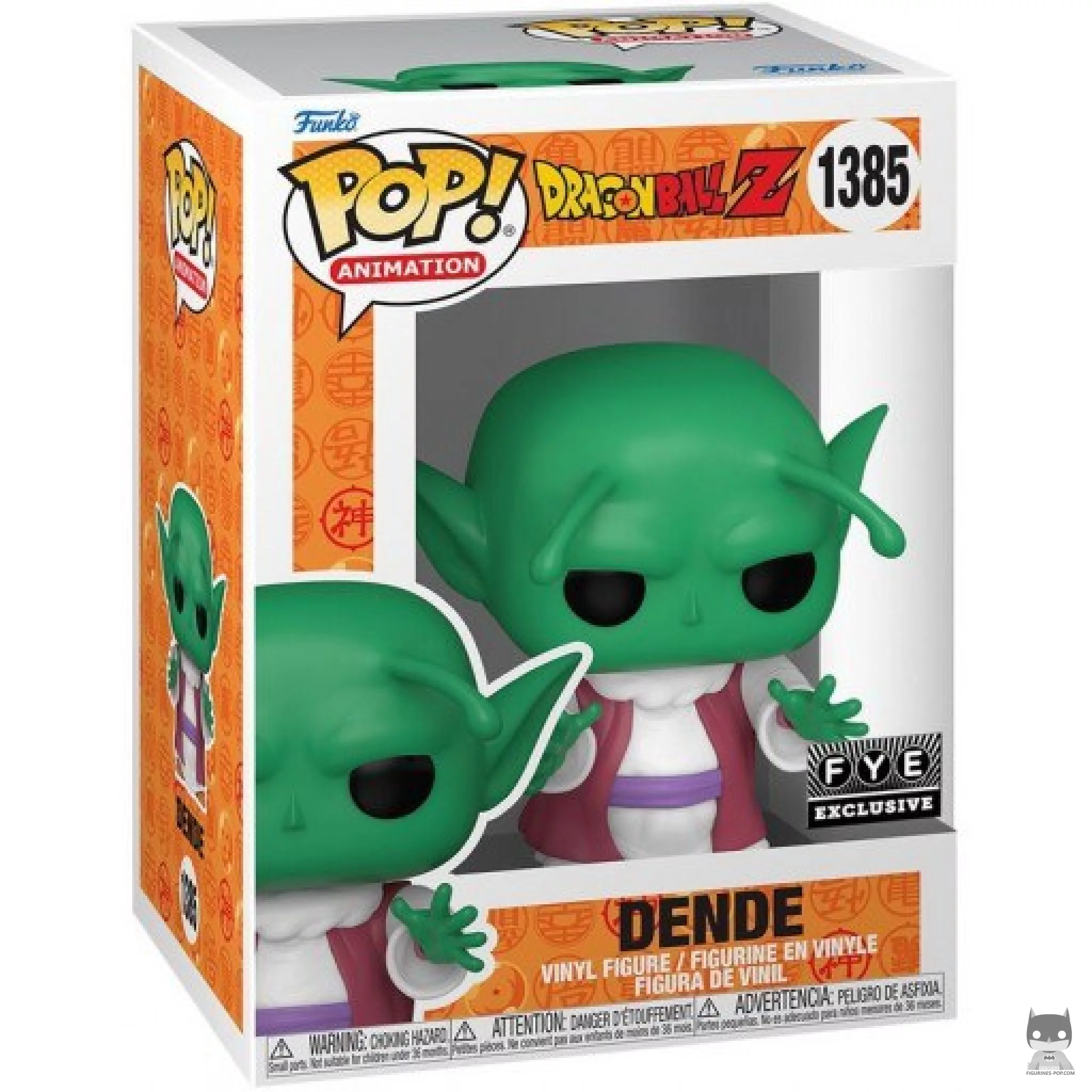 Figura Funko Pop! Dende en su caja
