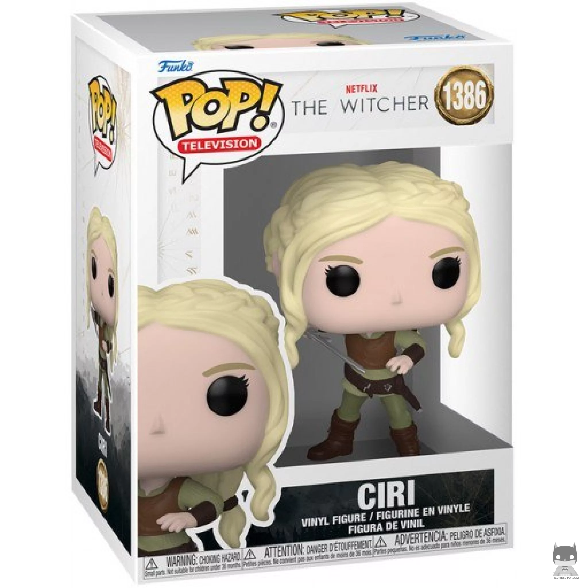 Figura Funko Pop! Ciri en su caja