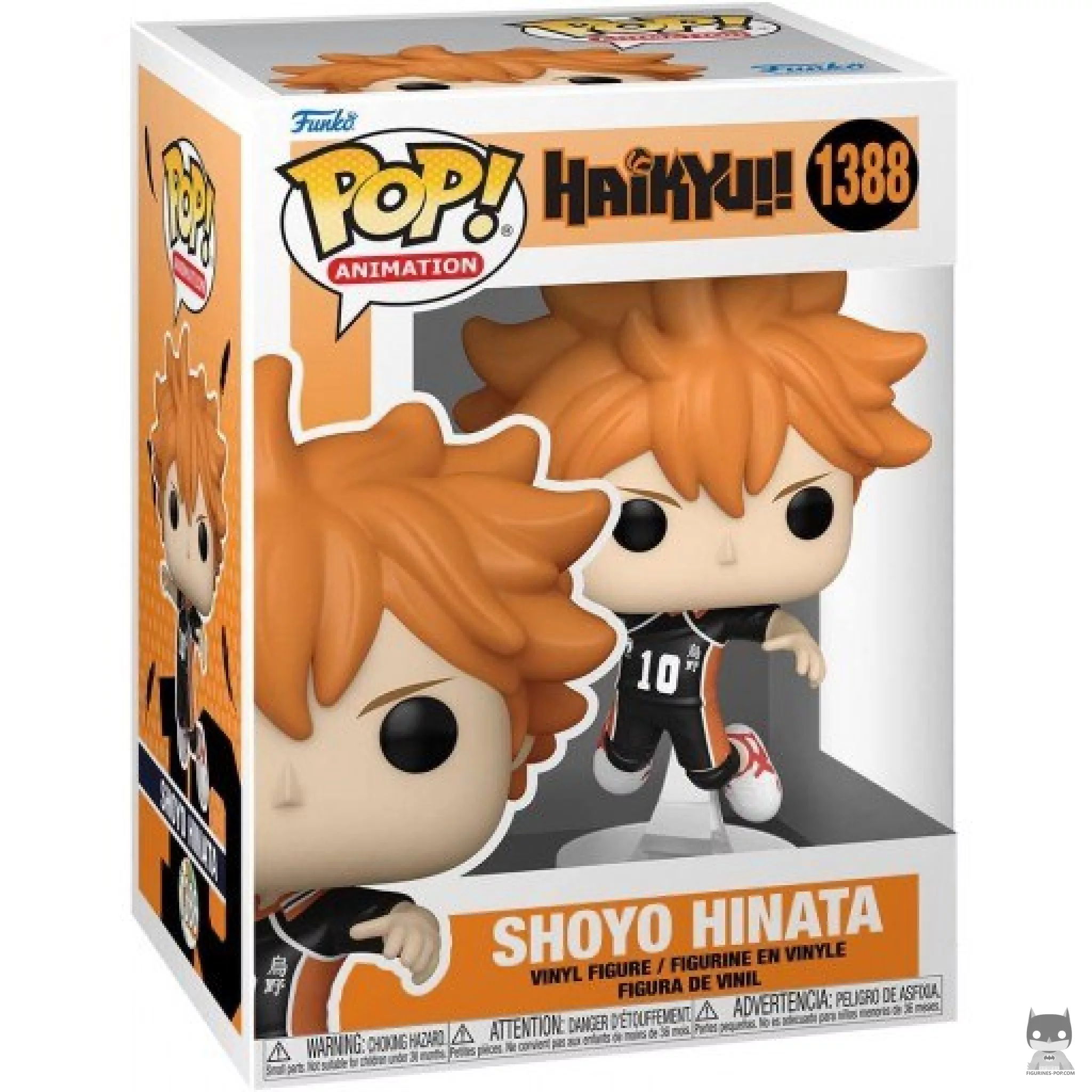 Figura Funko Pop! Shoyo Hinata en su caja