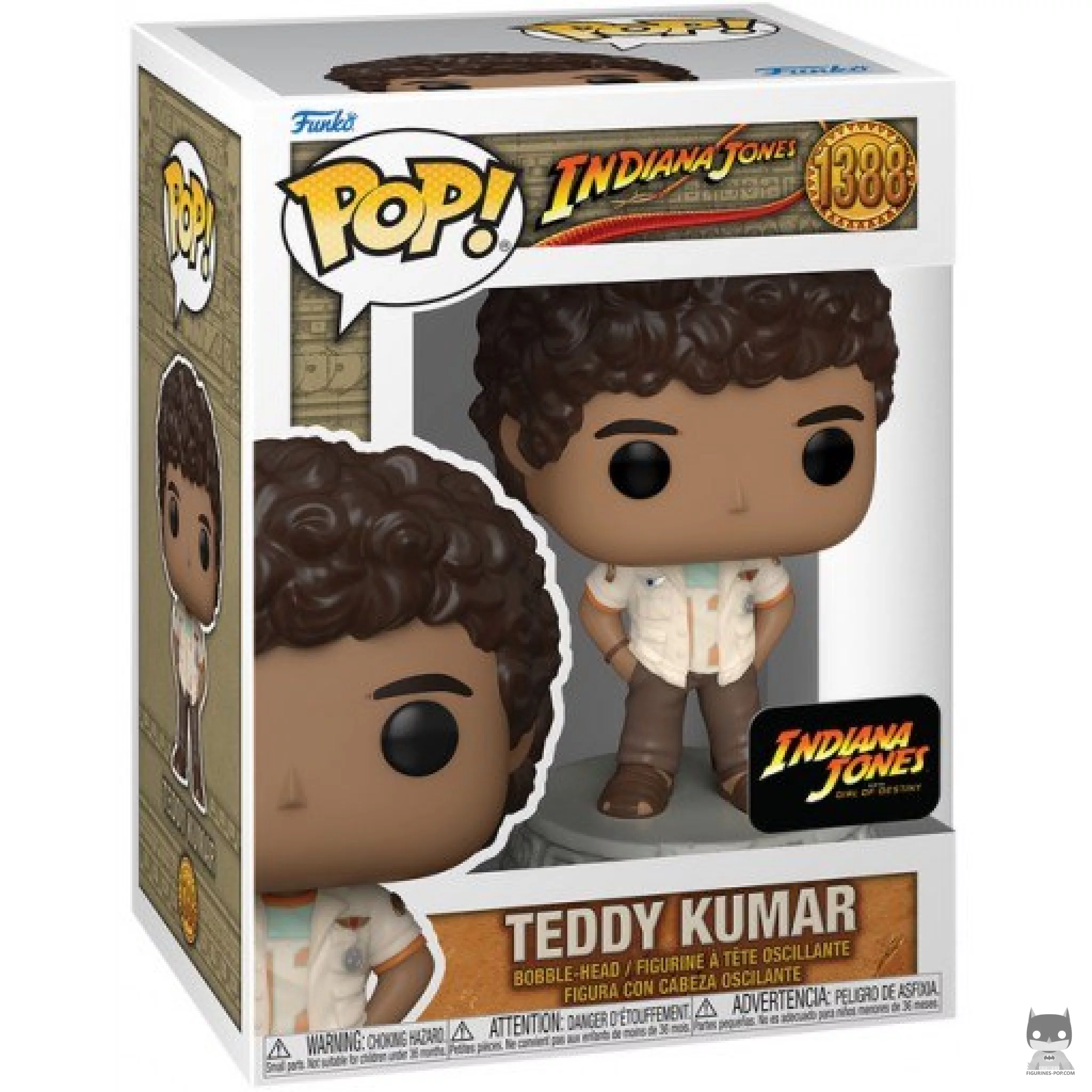 Figura Funko Pop! Teddy Kumar en su caja